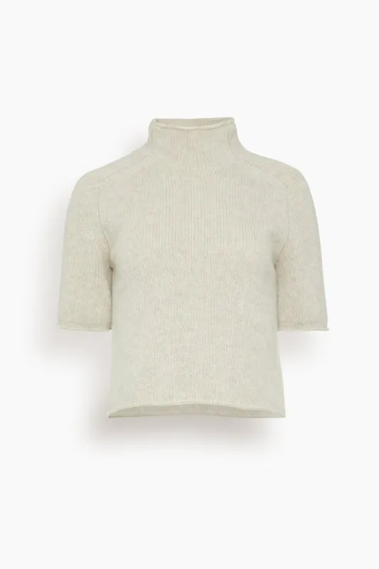 Fride Sweater in Oyster made by Lisa Yang