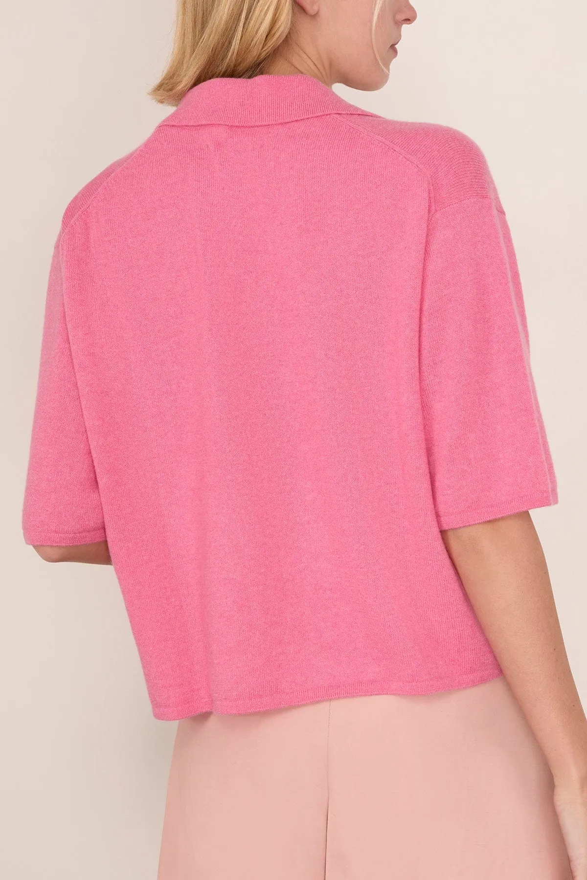 Neela T-Shirt in Sakura Pink sold by Hampden Clothing product image thumbnail 4