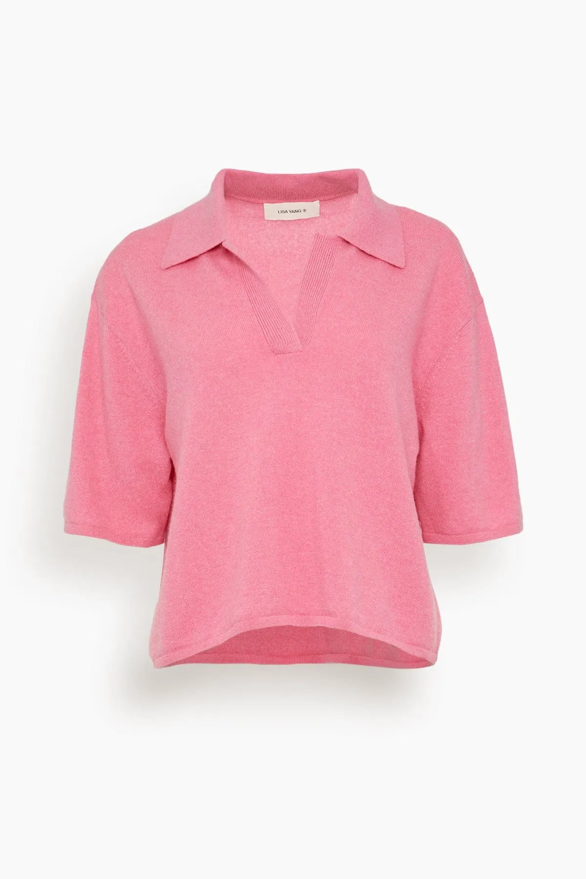 Neela T-Shirt in Sakura Pink sold by Hampden Clothing