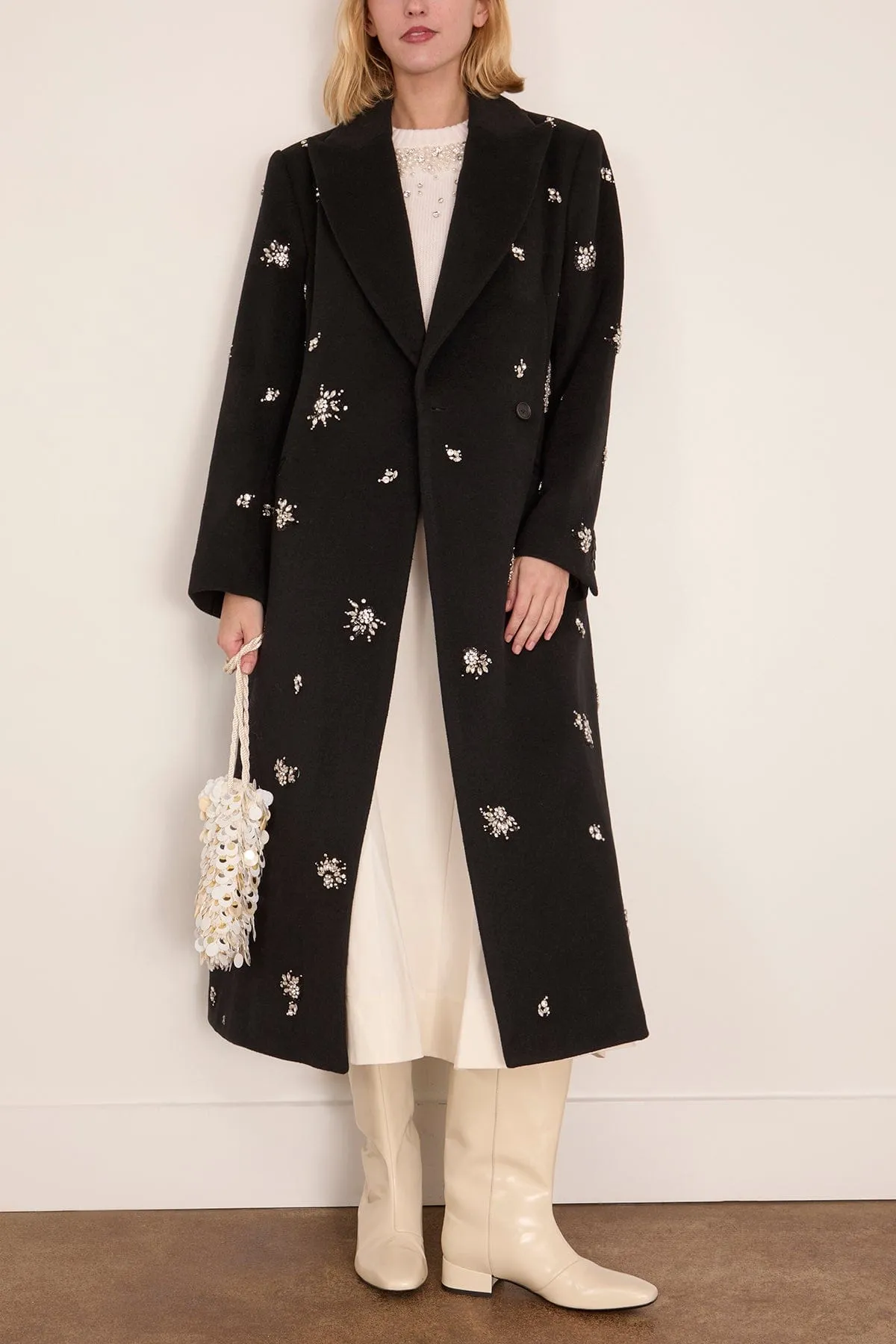 Gianni Coat in Black sold by Hampden Clothing product image thumbnail 2