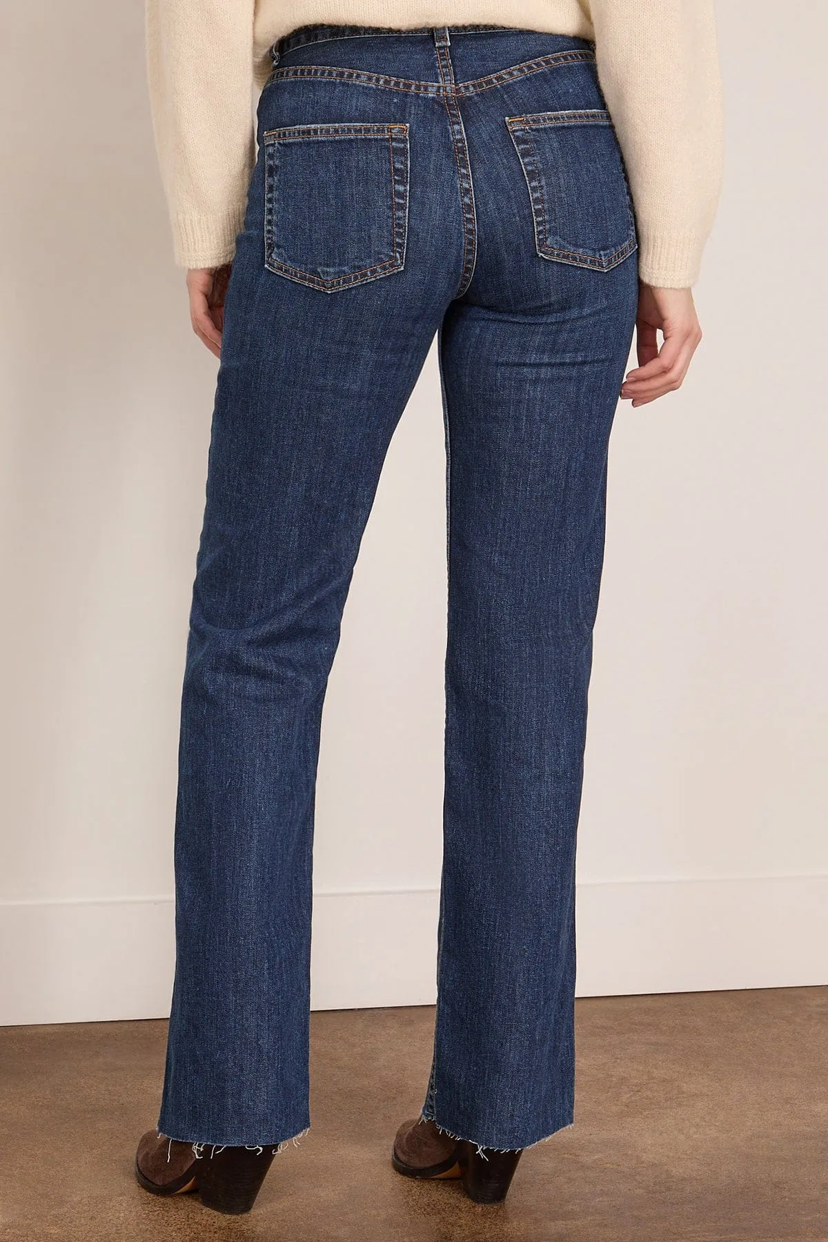 Ludlow Jean in Dark Stone sold by Hampden Clothing product image thumbnail 4