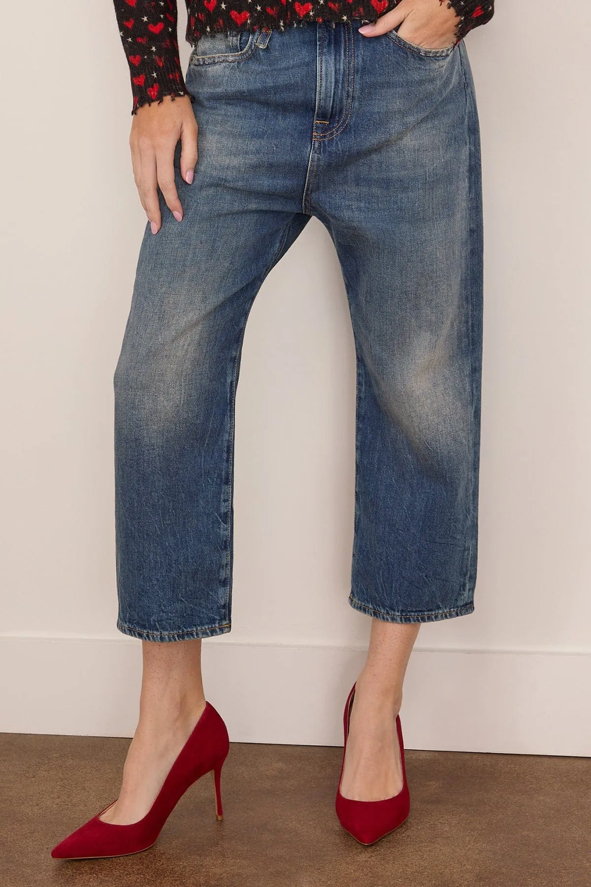 Tailored Drop Jean in Kellen Blue sold by Hampden Clothing product image thumbnail 3