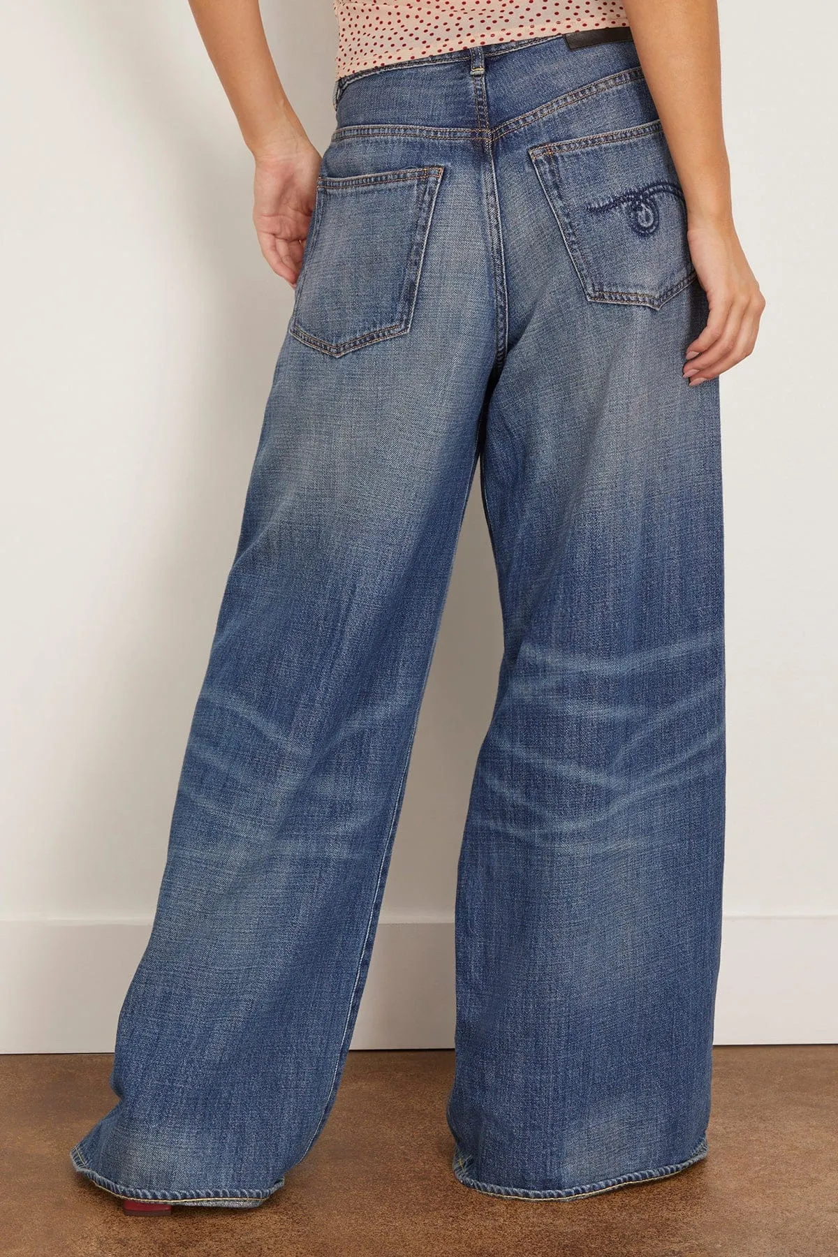 Nico Wrap Jean in Raine Blue sold by Hampden Clothing product image thumbnail 4