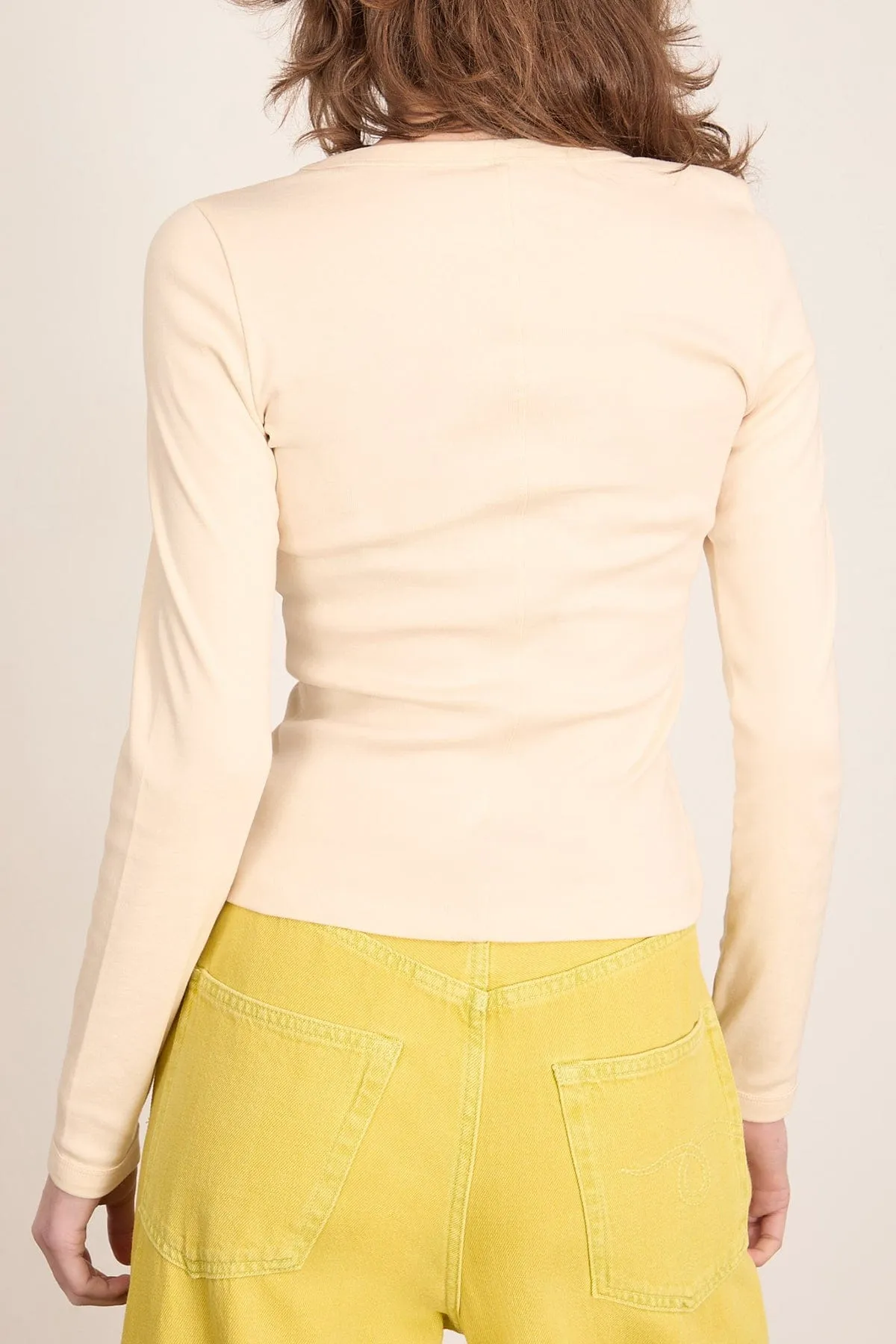 Max Tee in Off White sold by Hampden Clothing product image thumbnail 4