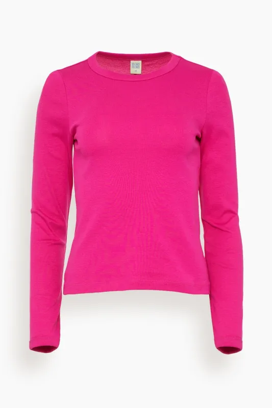 Max Tee in Fuchsia made by FLORE FLORE