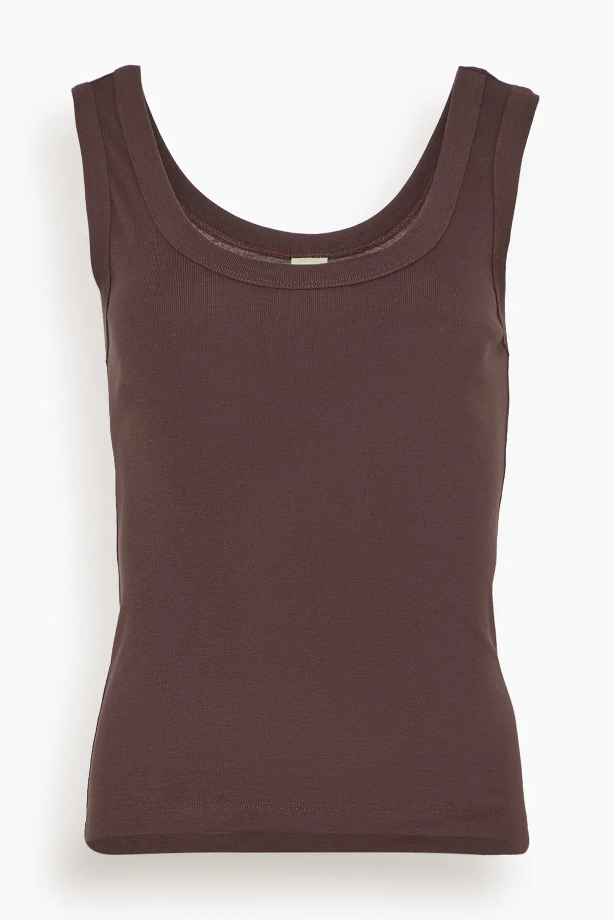 Hillie Tank in Choco Plum sold by Hampden Clothing