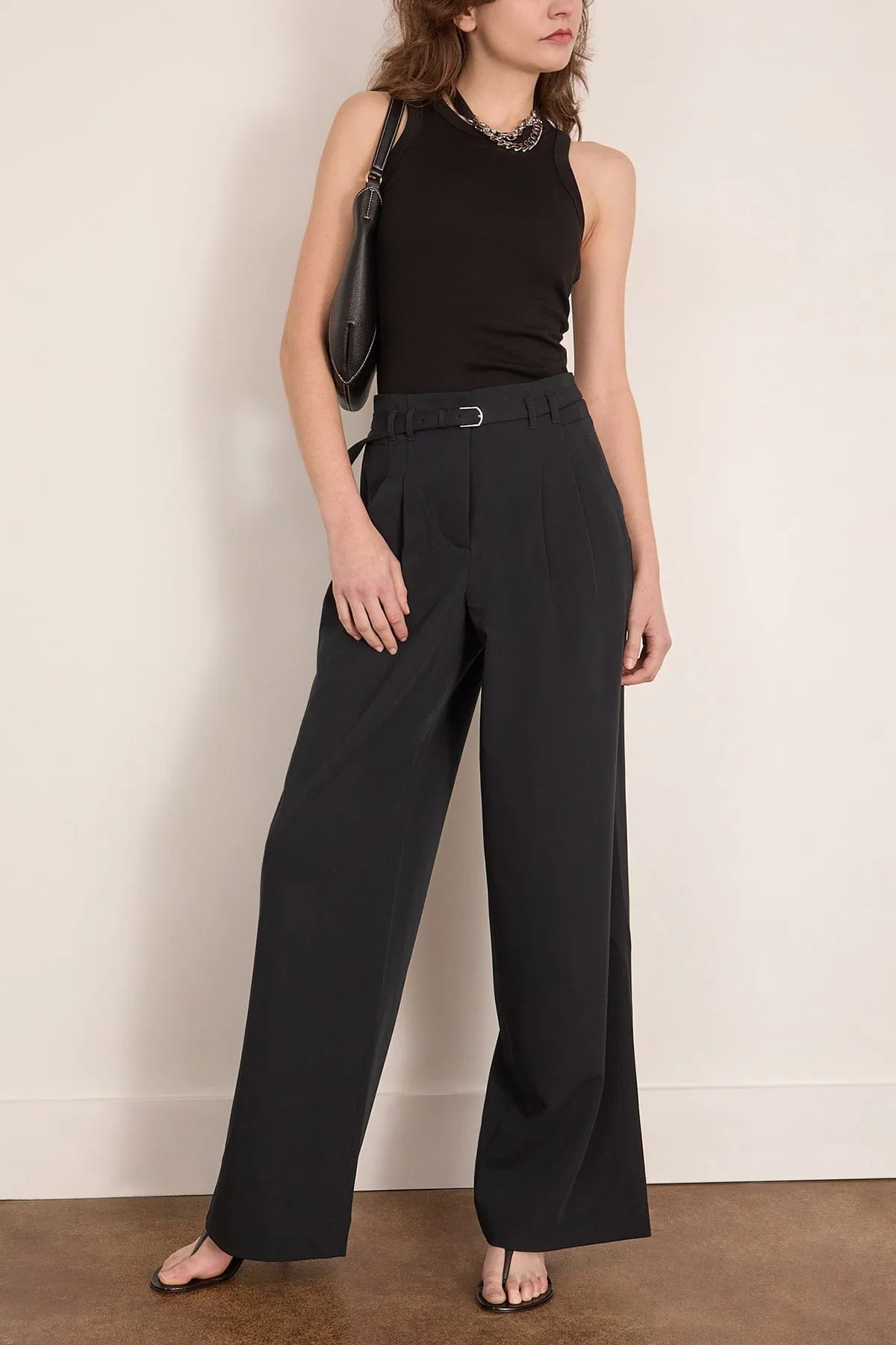 Hannah Tank in Black sold by Hampden Clothing product image thumbnail 2