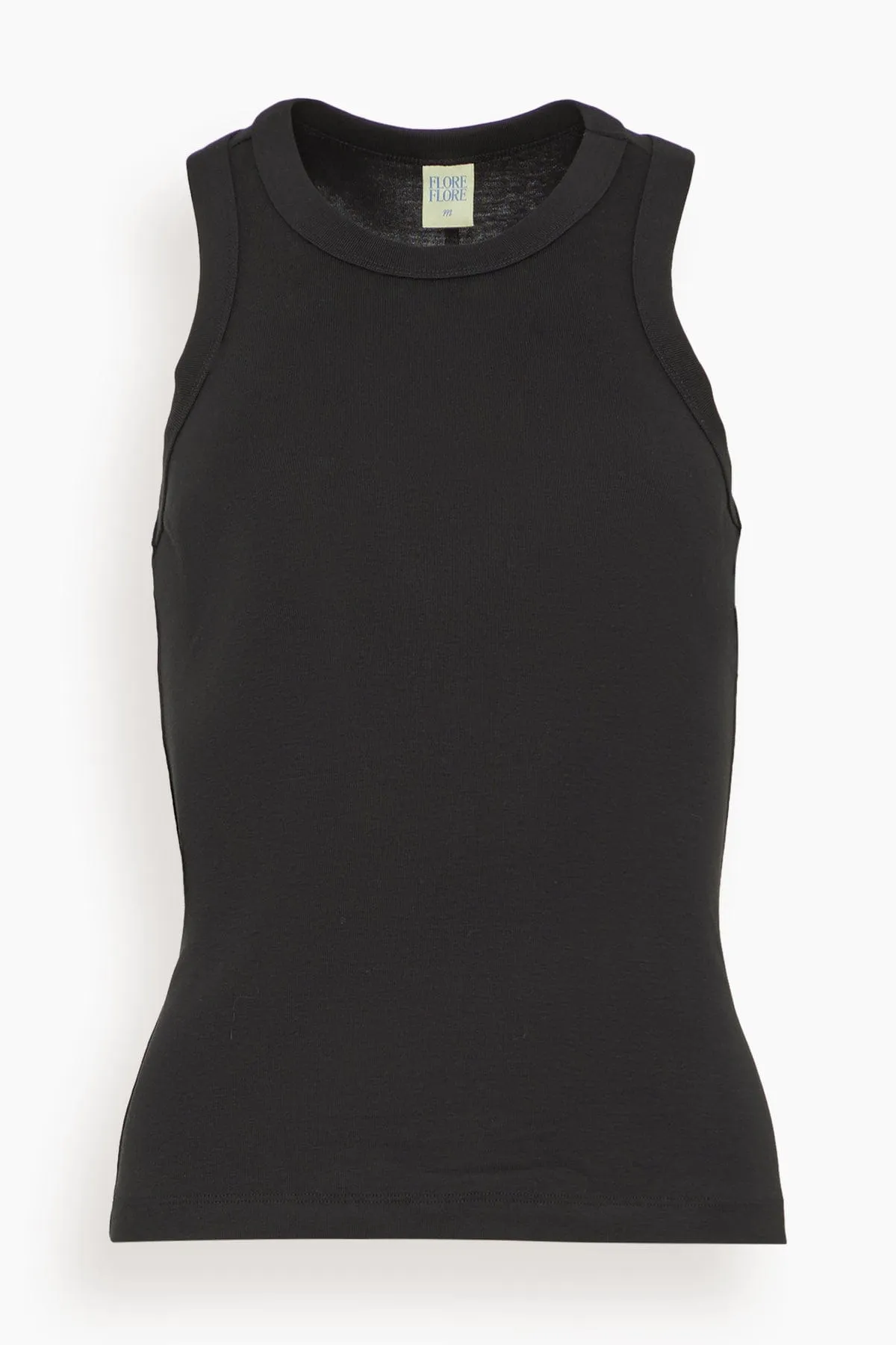 Hannah Tank in Black sold by Hampden Clothing