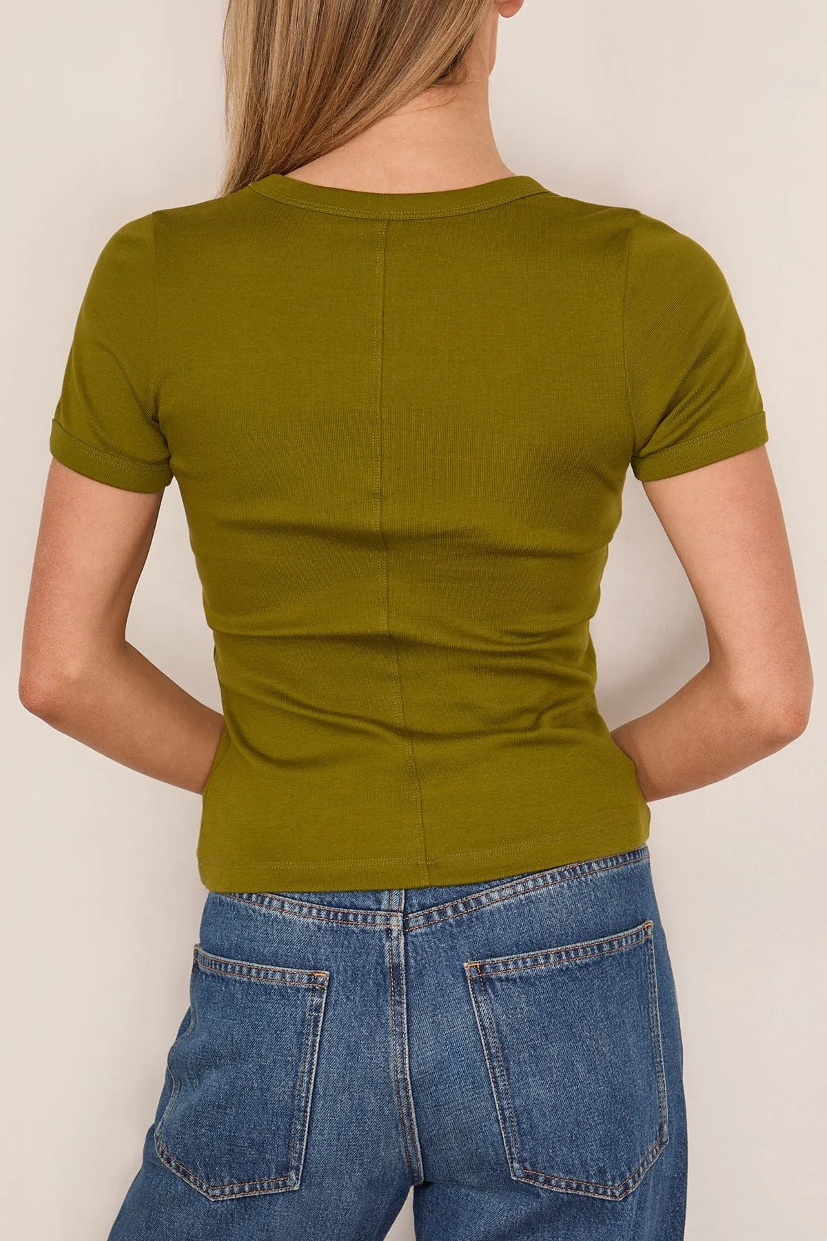 Car Tee in Pickle sold by Hampden Clothing product image thumbnail 4