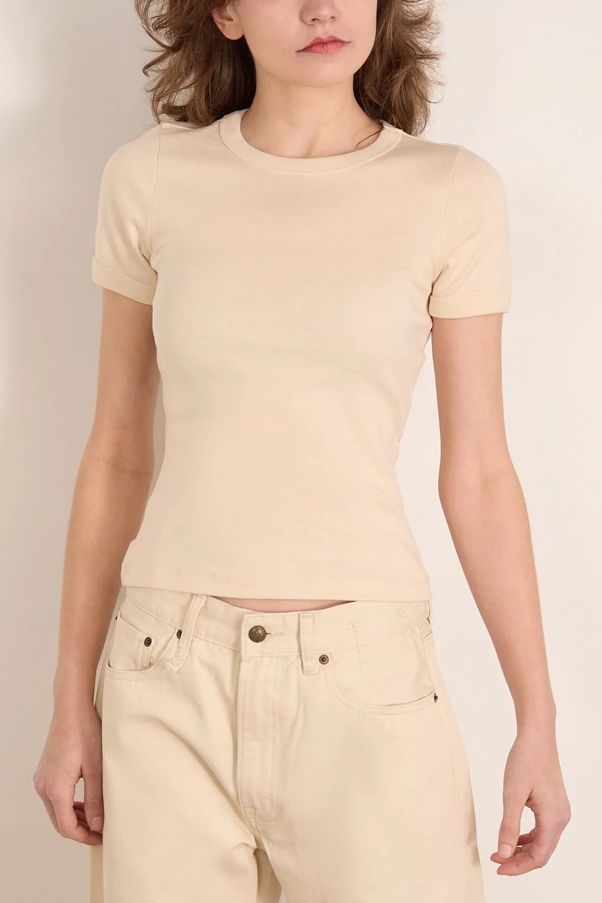 Car Tee in Off White sold by Hampden Clothing product image thumbnail 3