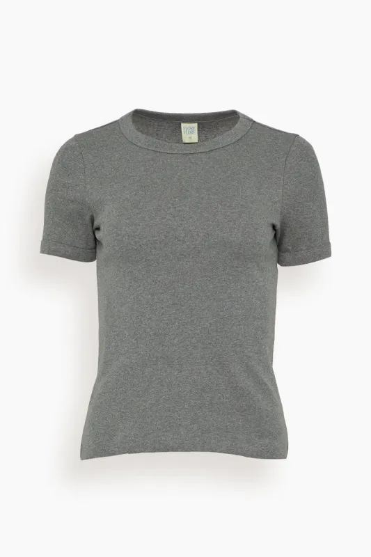 Car Tee in Melee Grey made by FLORE FLORE