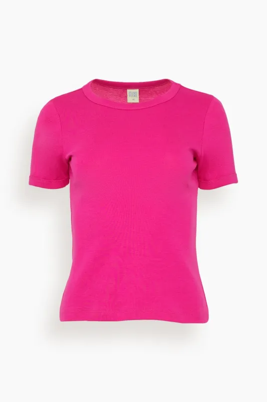 Car Tee in Fuchsia made by FLORE FLORE