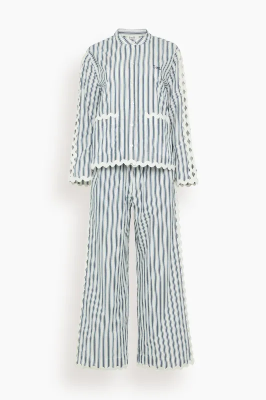 Richa Sleepwear Pajama Set in Multi made by Sea