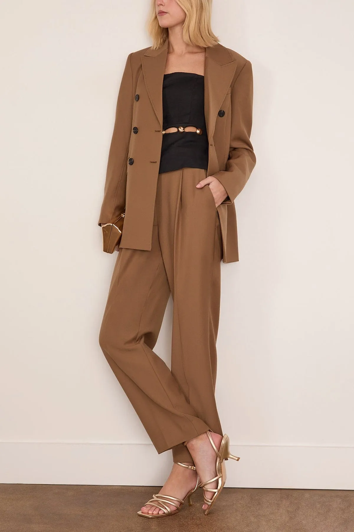 Otto Pant in Camel sold by Hampden Clothing product image thumbnail 2