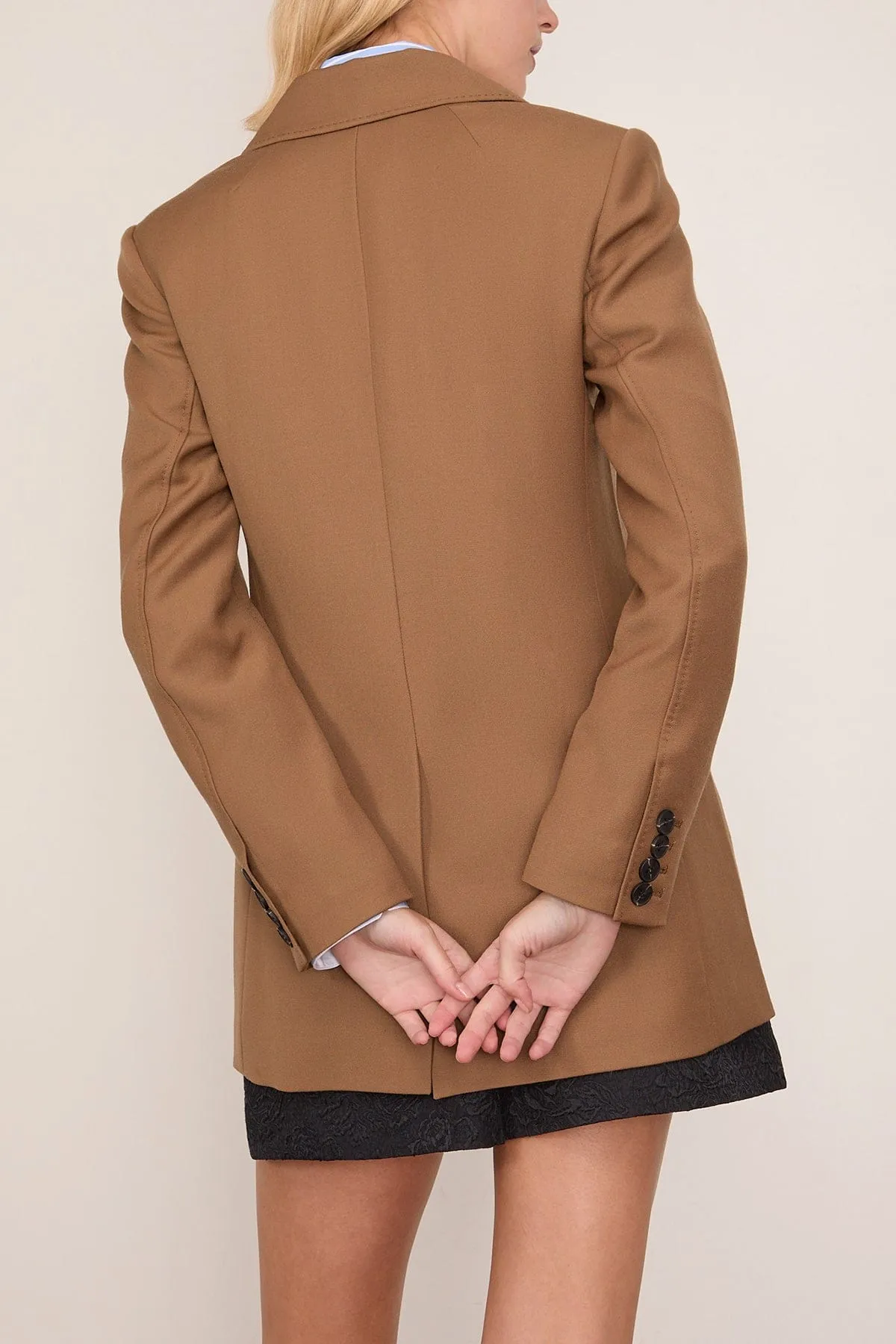 Blanche Blazer in Camel sold by Hampden Clothing product image thumbnail 4