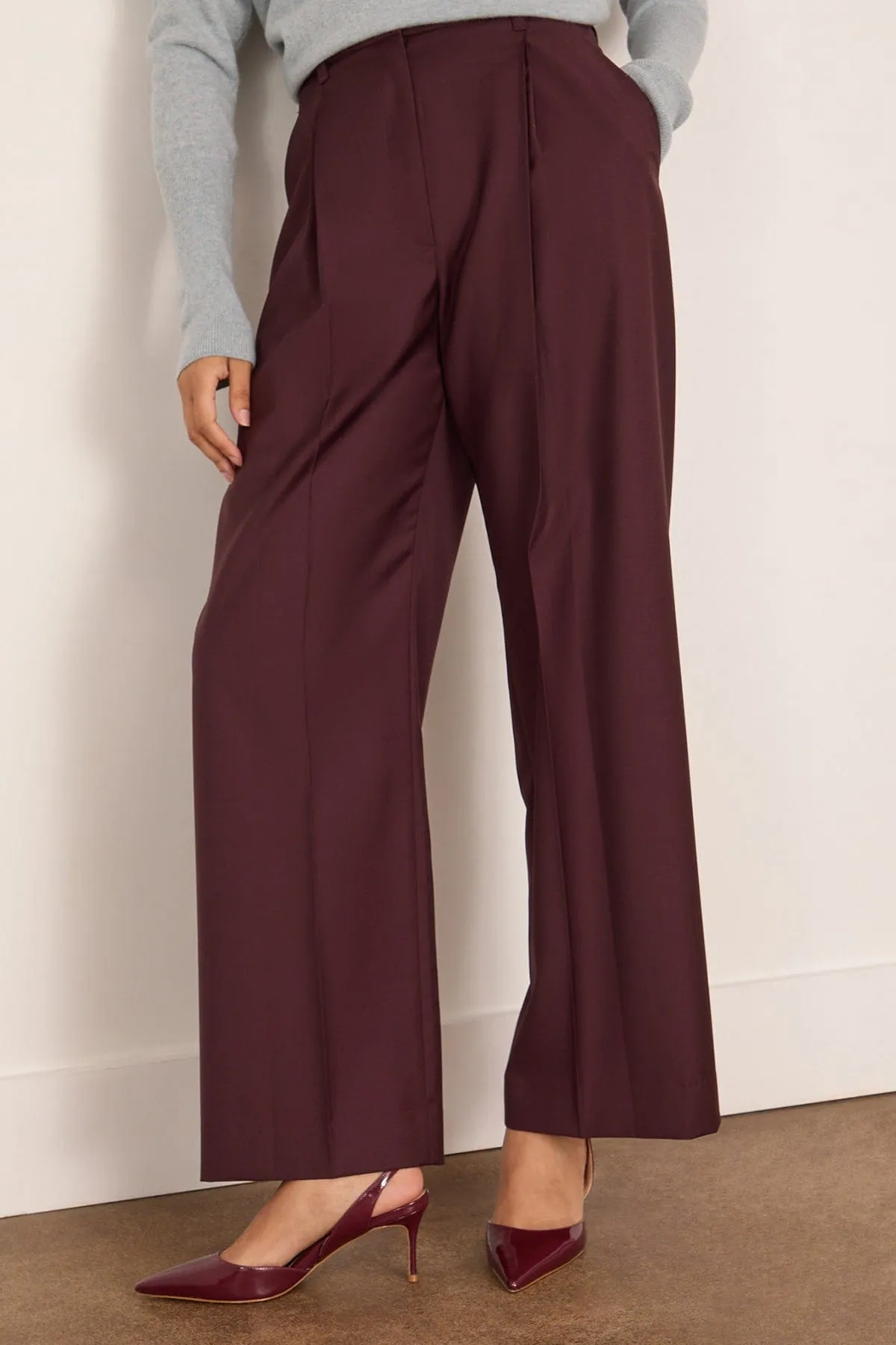 Goddard Pant in Mulberry sold by Hampden Clothing product image thumbnail 3