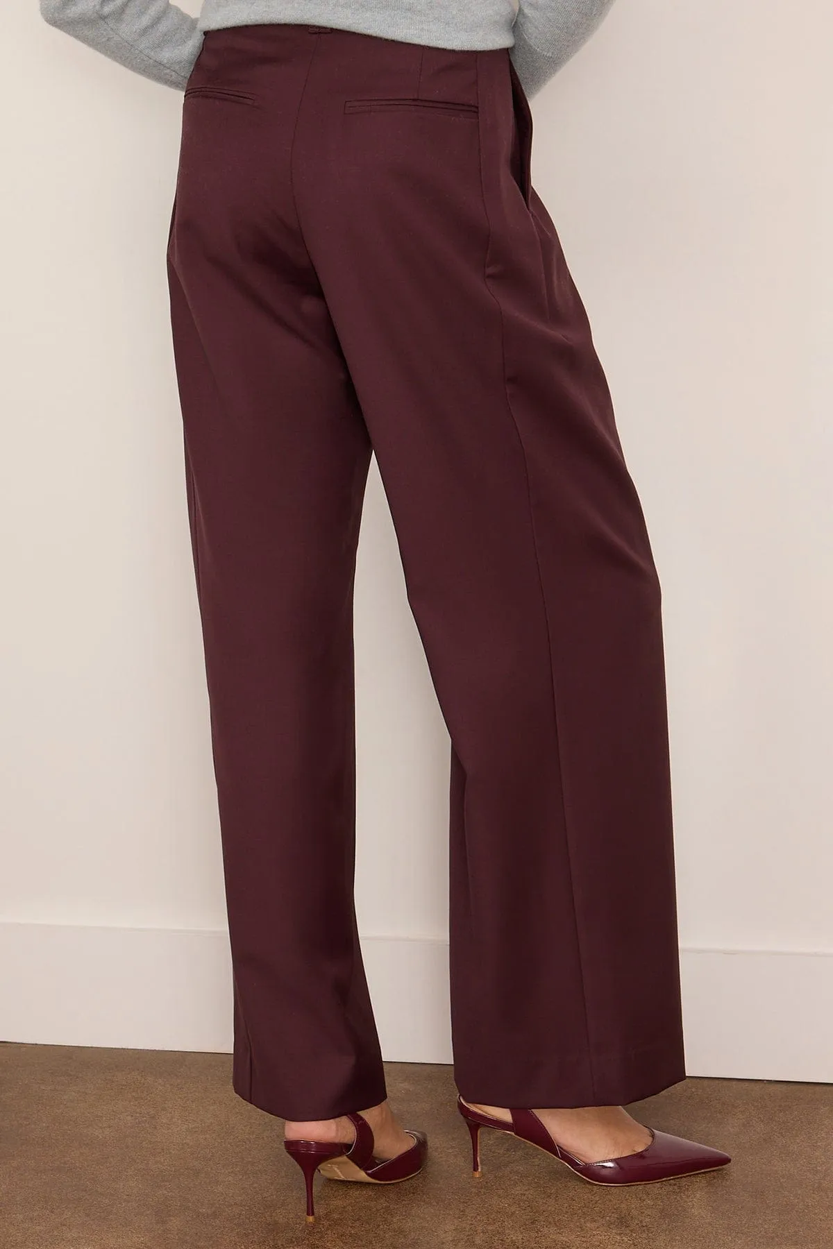Goddard Pant in Mulberry sold by Hampden Clothing product image thumbnail 4