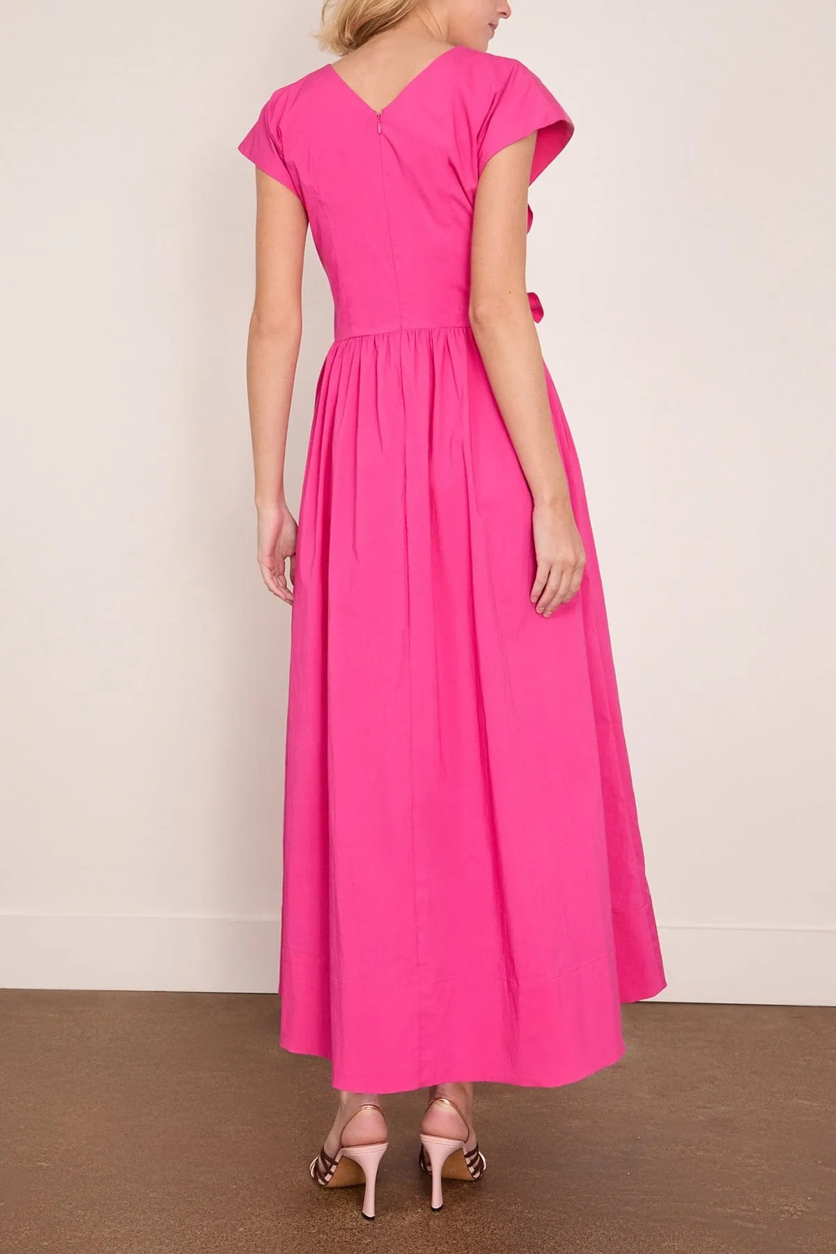 Calista Dress in Fuchsia sold by Hampden Clothing product image thumbnail 4