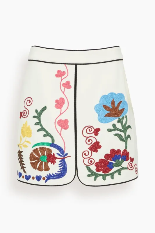 Dottie Mini Skirt in Stitchtopia made by Hunter Bell NYC