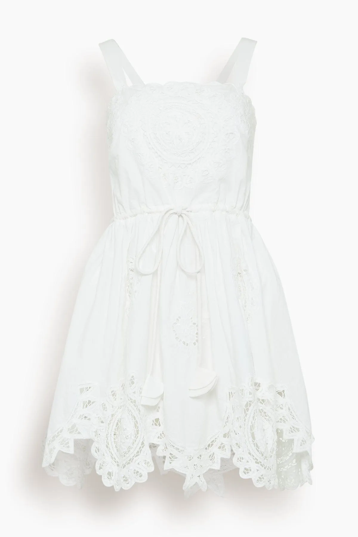 Cosette Dress in White sold by Hampden Clothing