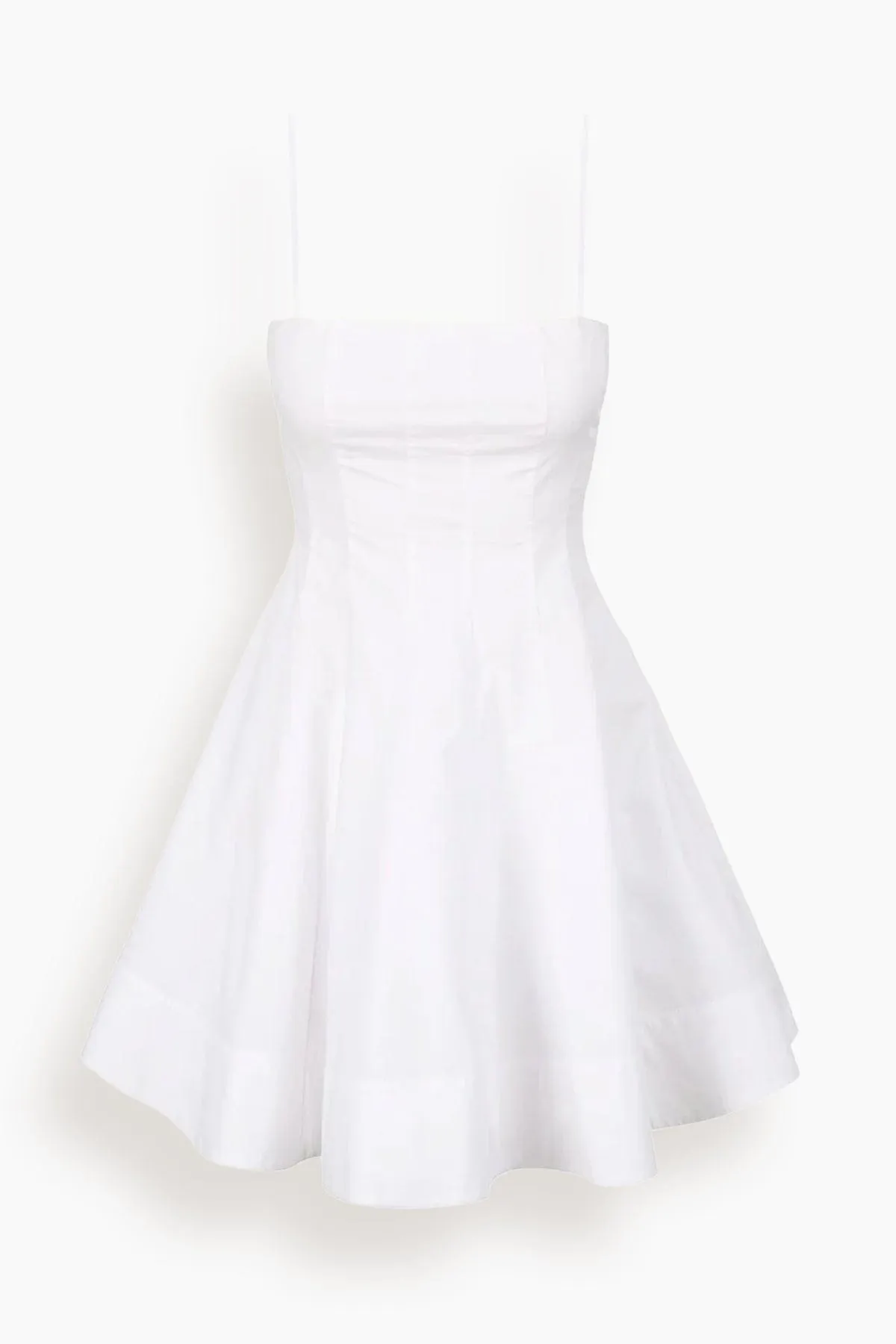 Wylie Mini Dress in White sold by Hampden Clothing