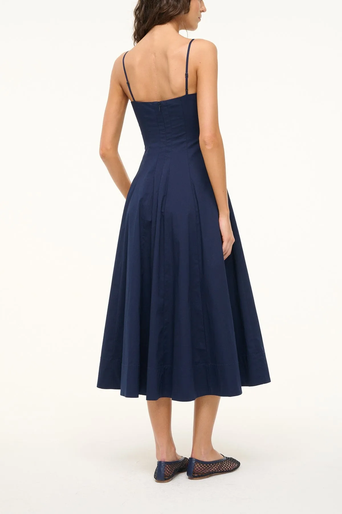 Wylie Dress in Navy sold by Hampden Clothing product image thumbnail 4