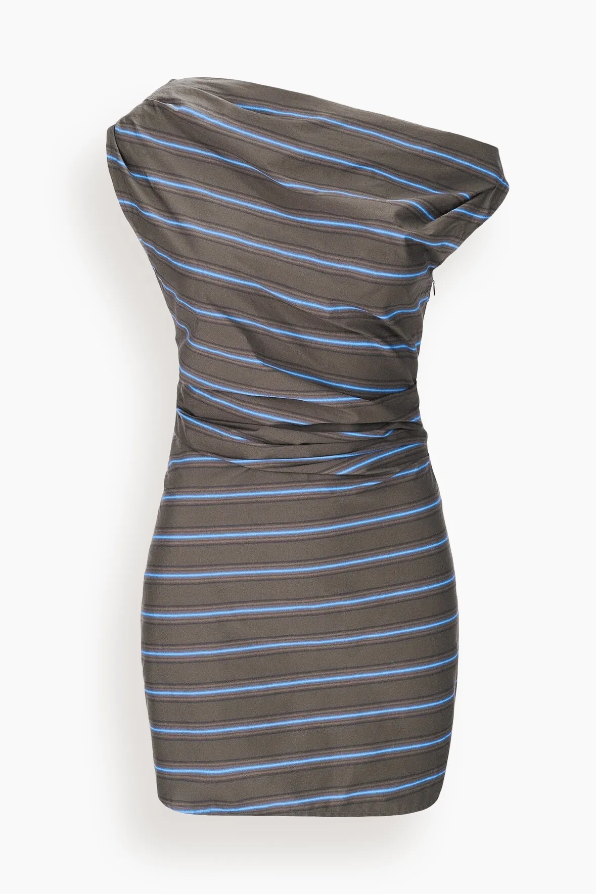 Phare Mini Dress in Huntington Stripe sold by Hampden Clothing