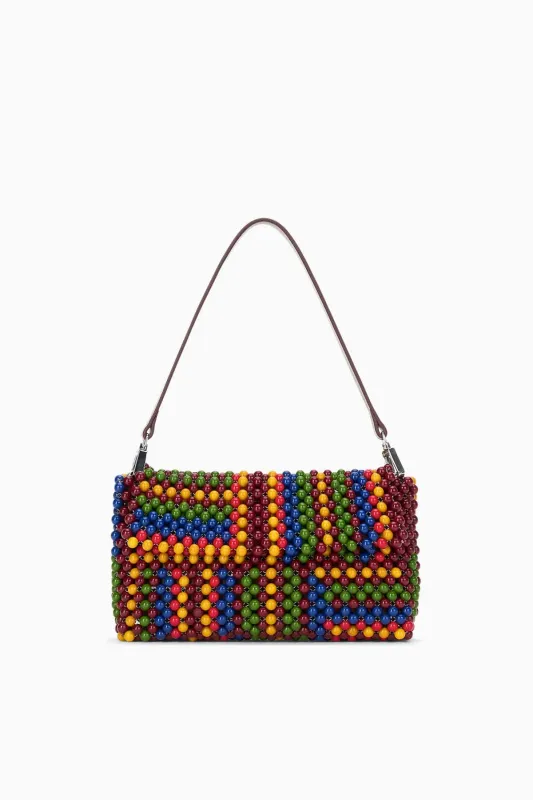 Timmy Convertible Shoulder Bag in Jungle Stripe made by STAUD