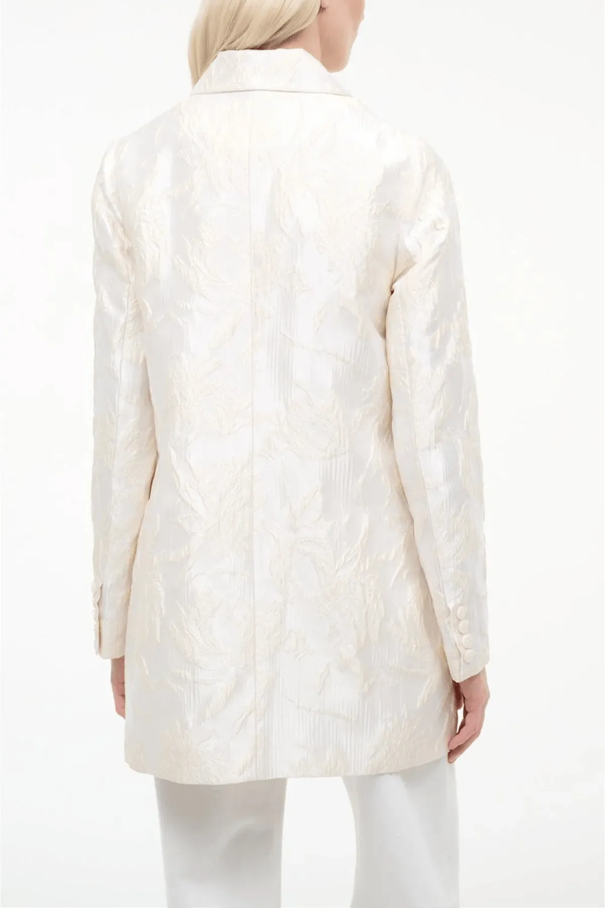 Halton Jacket in Botanical Ivory sold by Hampden Clothing product image thumbnail 4