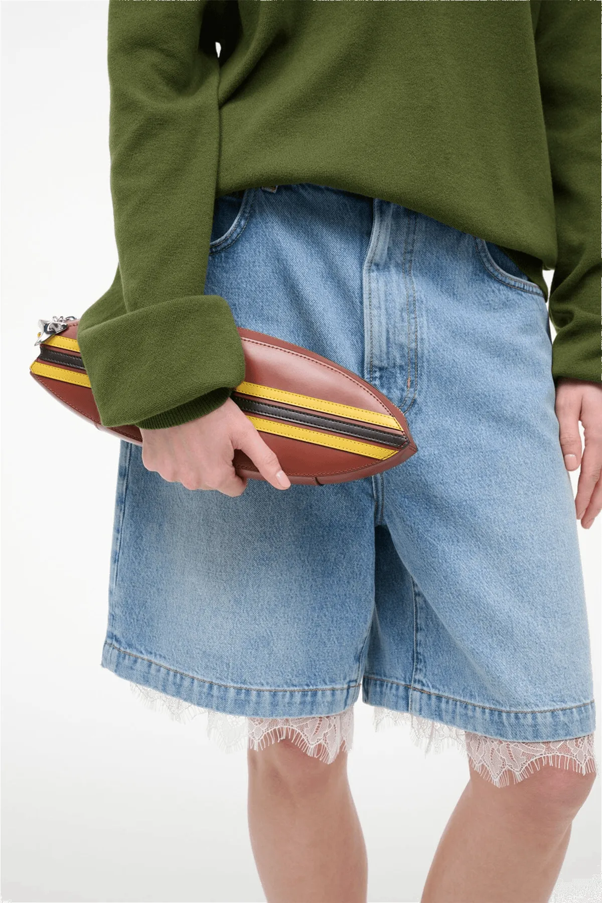 Surfboard Clutch in Tabac sold by Hampden Clothing product image thumbnail 2