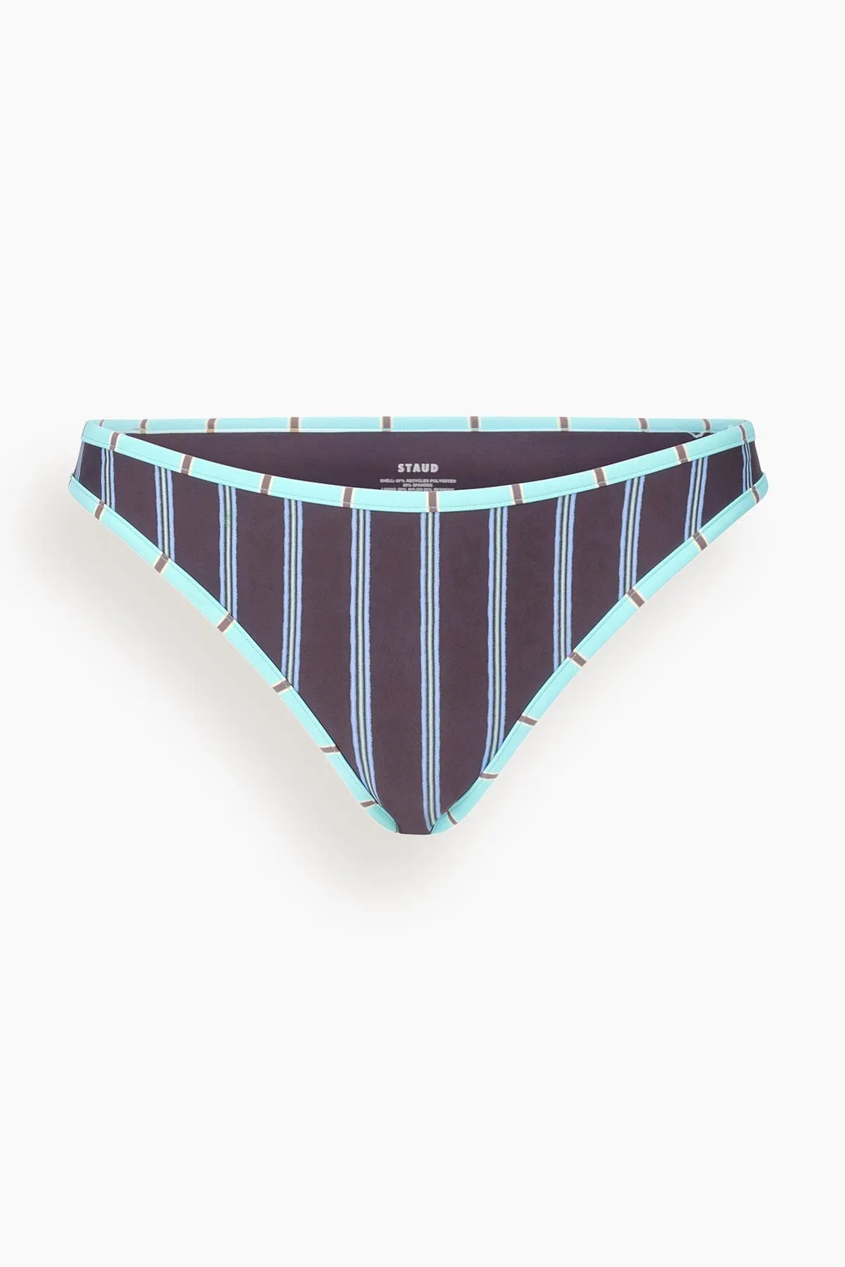 Coto Bikini Bottom in Redondo Stripe sold by Hampden Clothing