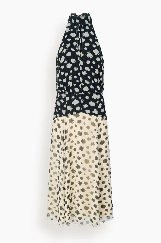 Camryn Dress in Ditsy Multi sold by Hampden Clothing