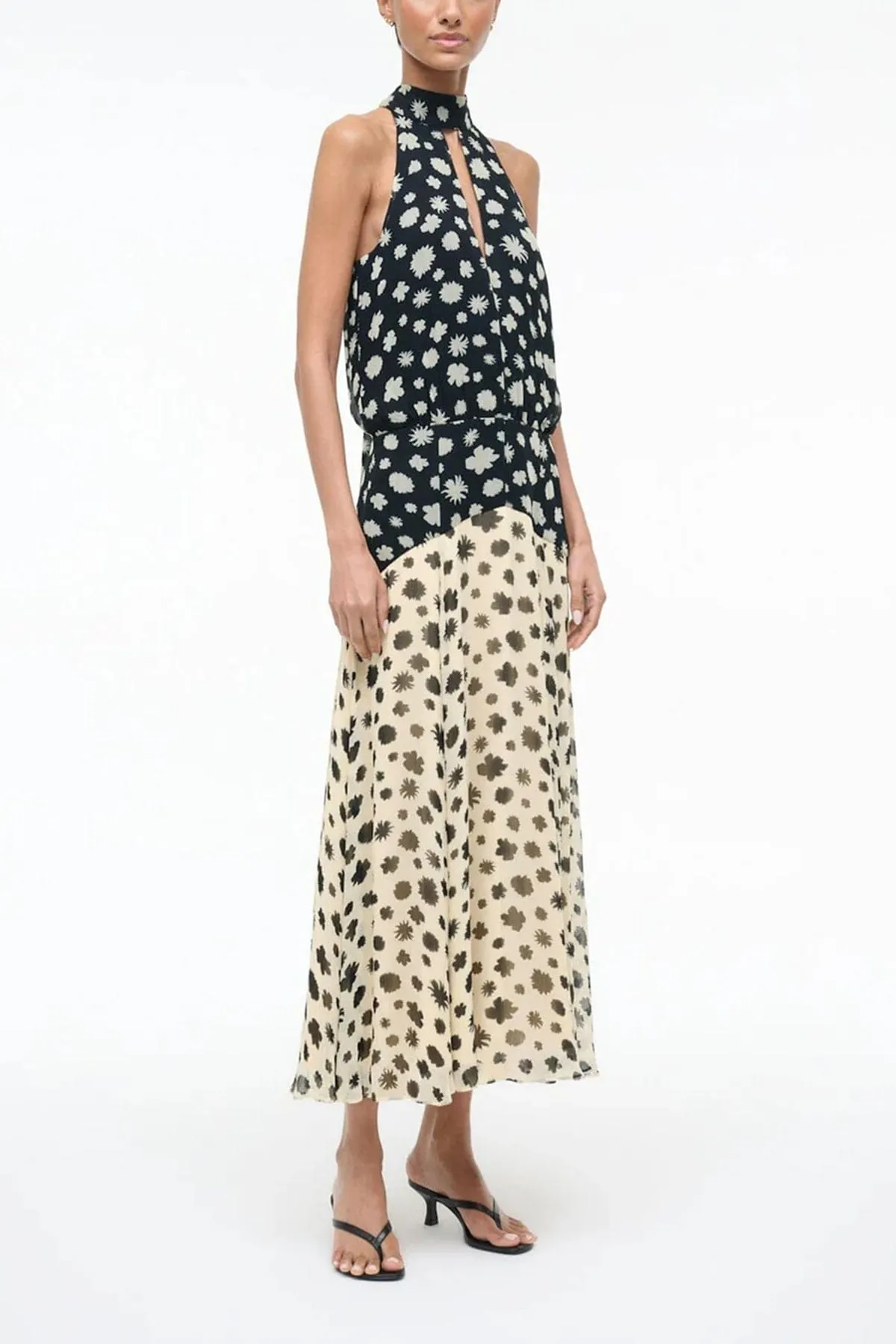 Camryn Dress in Ditsy Multi sold by Hampden Clothing product image thumbnail 3