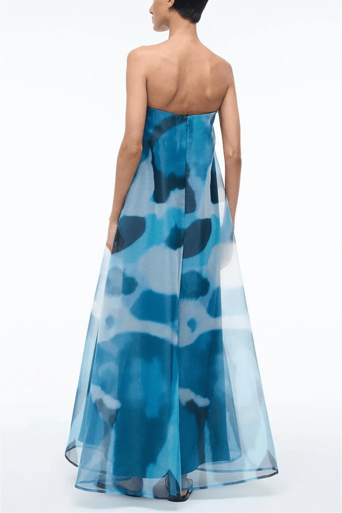 Allyson Dress in Blue Haze sold by Hampden Clothing product image thumbnail 4