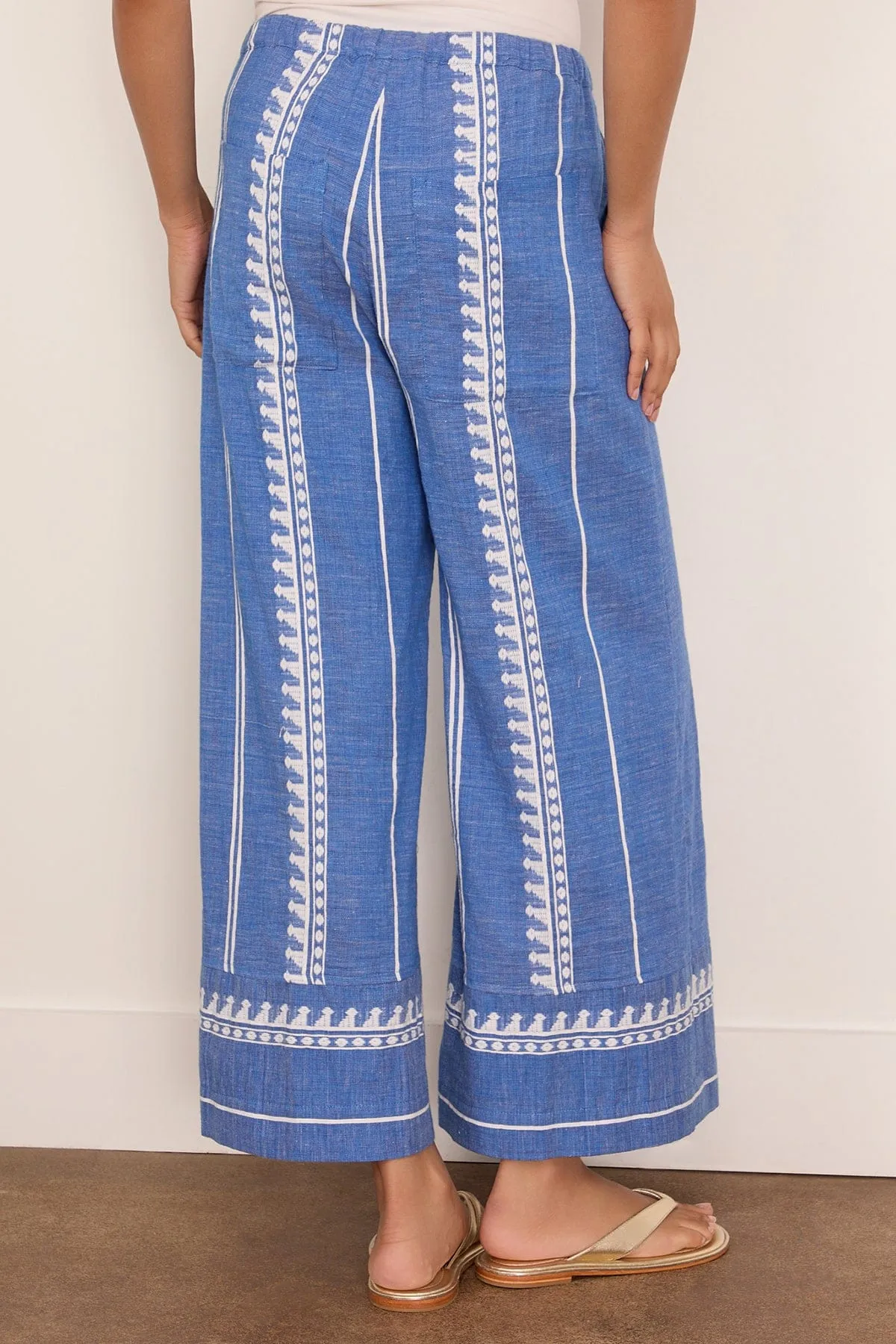 Desta Pants in Tebibi Blue sold by Hampden Clothing product image thumbnail 4