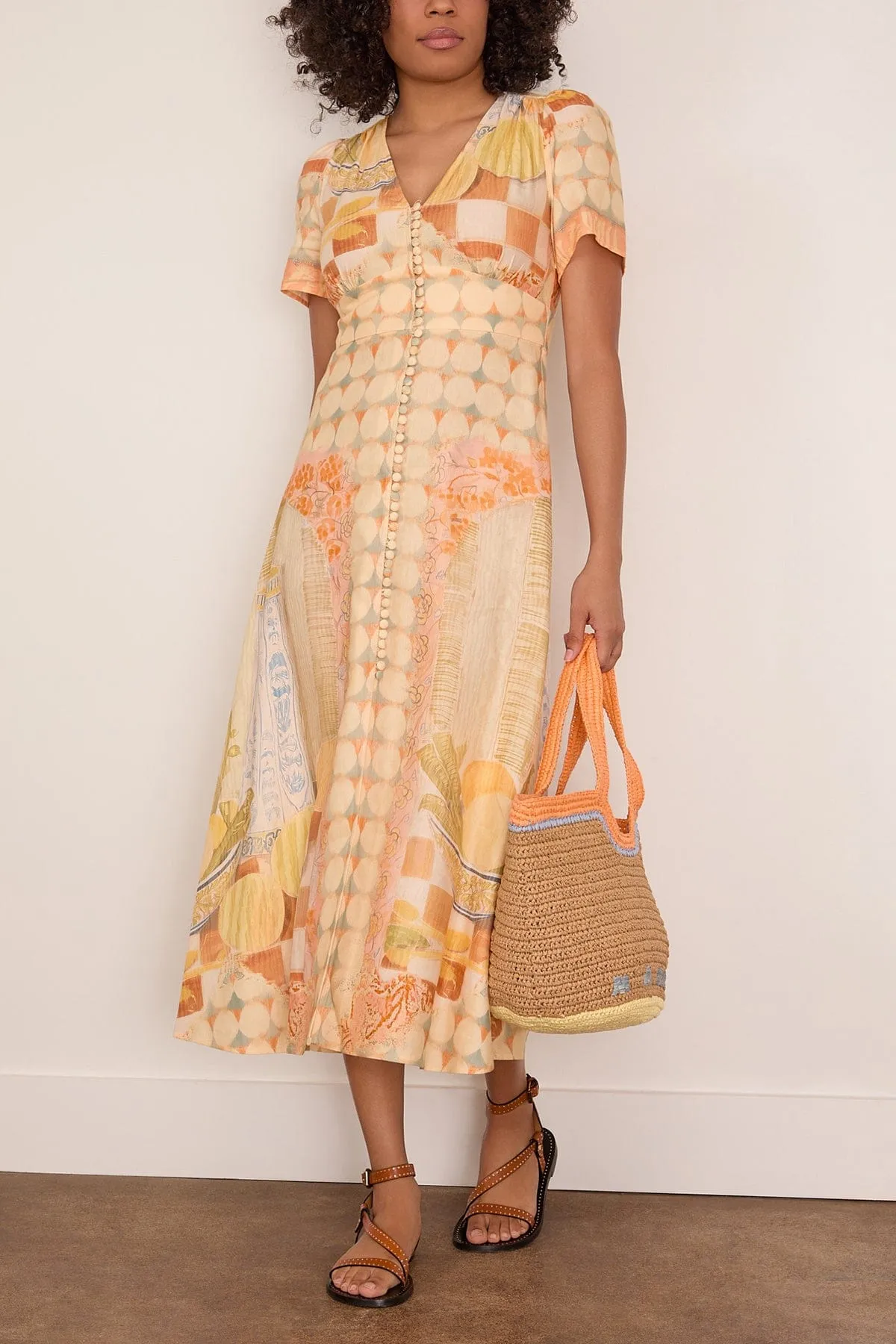 Larson Dress in Still Life Symphony sold by Hampden Clothing product image thumbnail 2