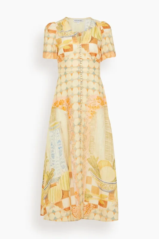 Larson Dress in Still Life Symphony sold by Hampden Clothing