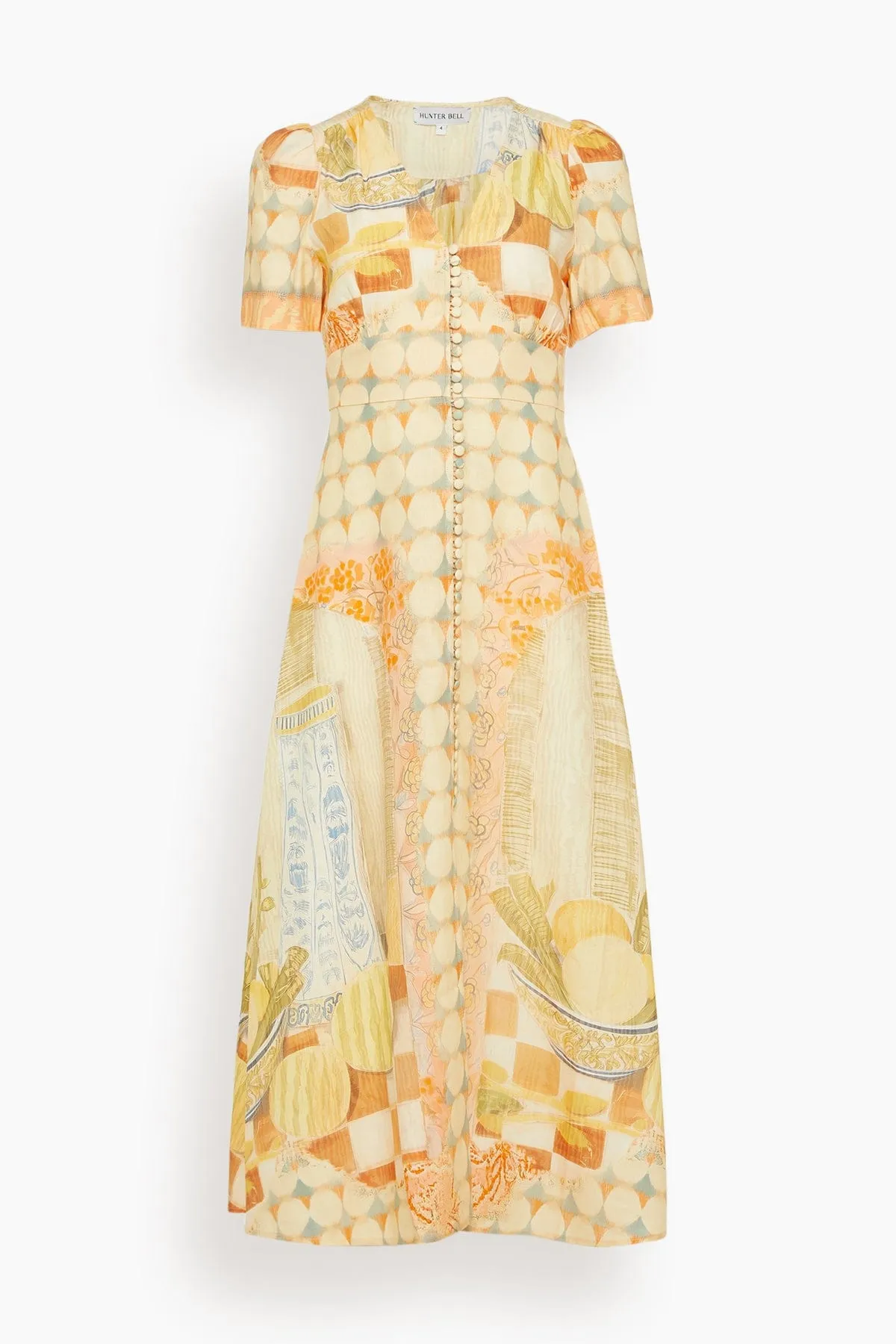 Larson Dress in Still Life Symphony sold by Hampden Clothing