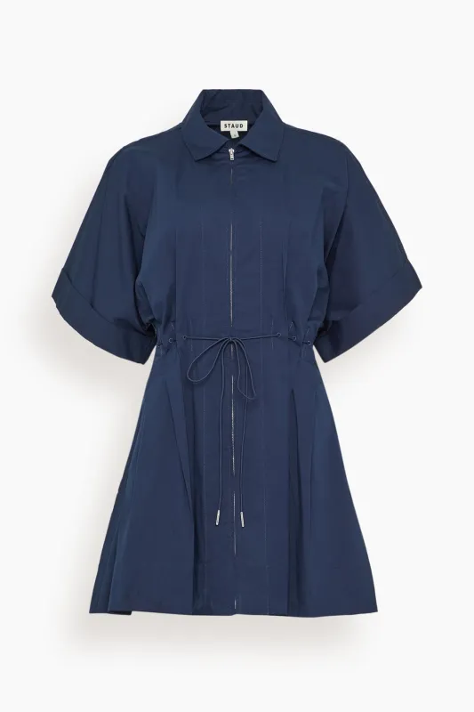 Cori Dress in Navy sold by Hampden Clothing