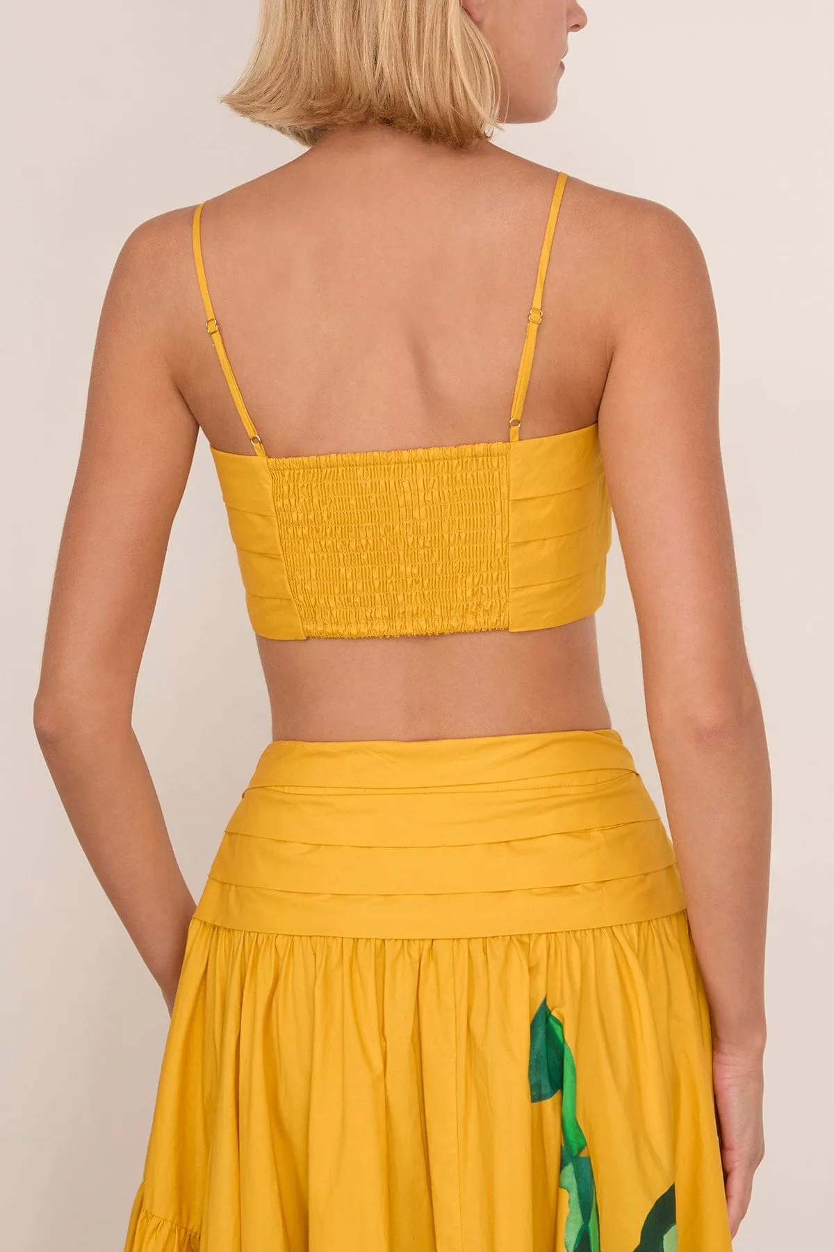 Mokshini Top in Yellow sold by Hampden Clothing product image thumbnail 4