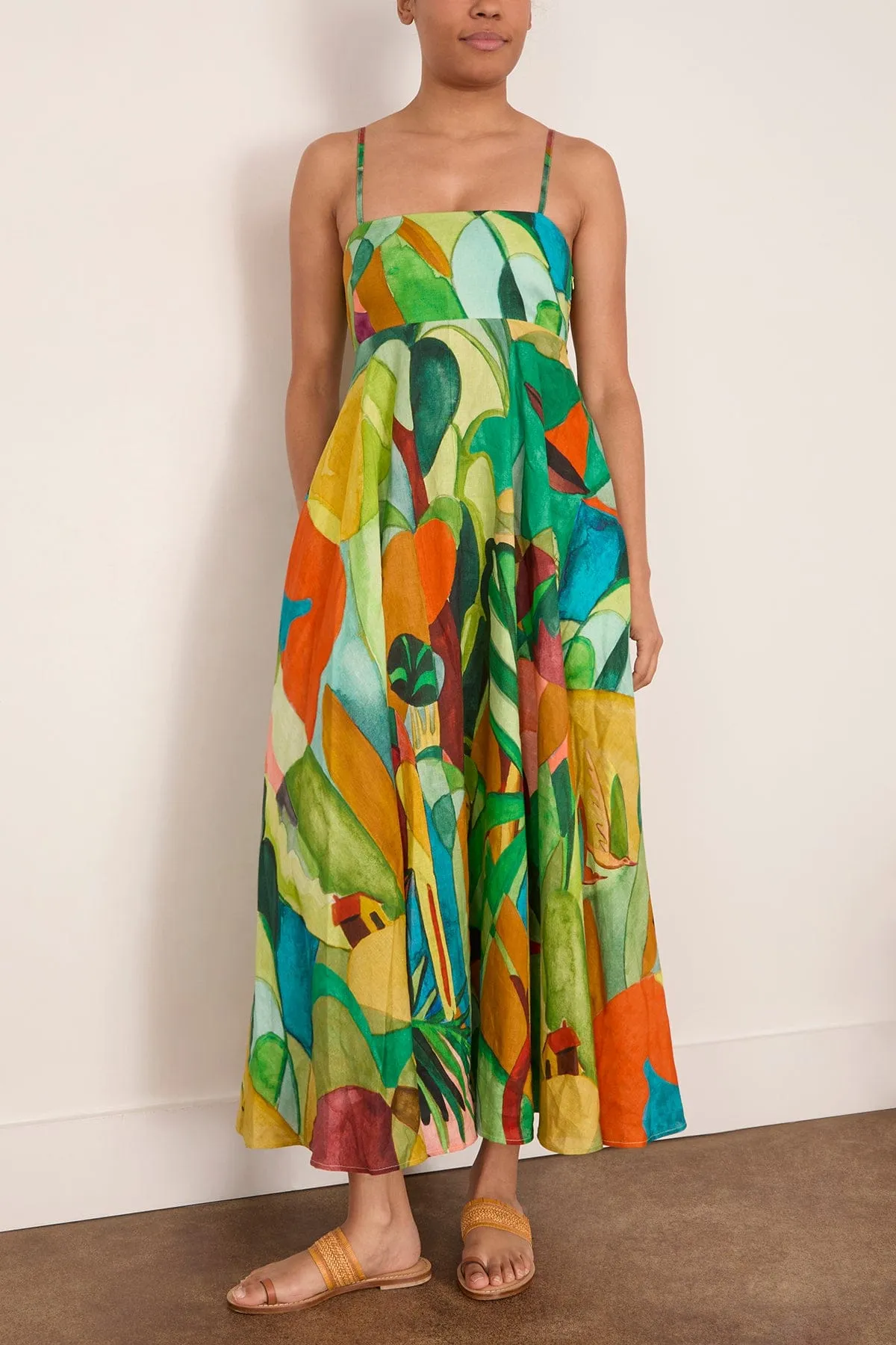 Mokshini Sundress in Multi sold by Hampden Clothing product image thumbnail 3