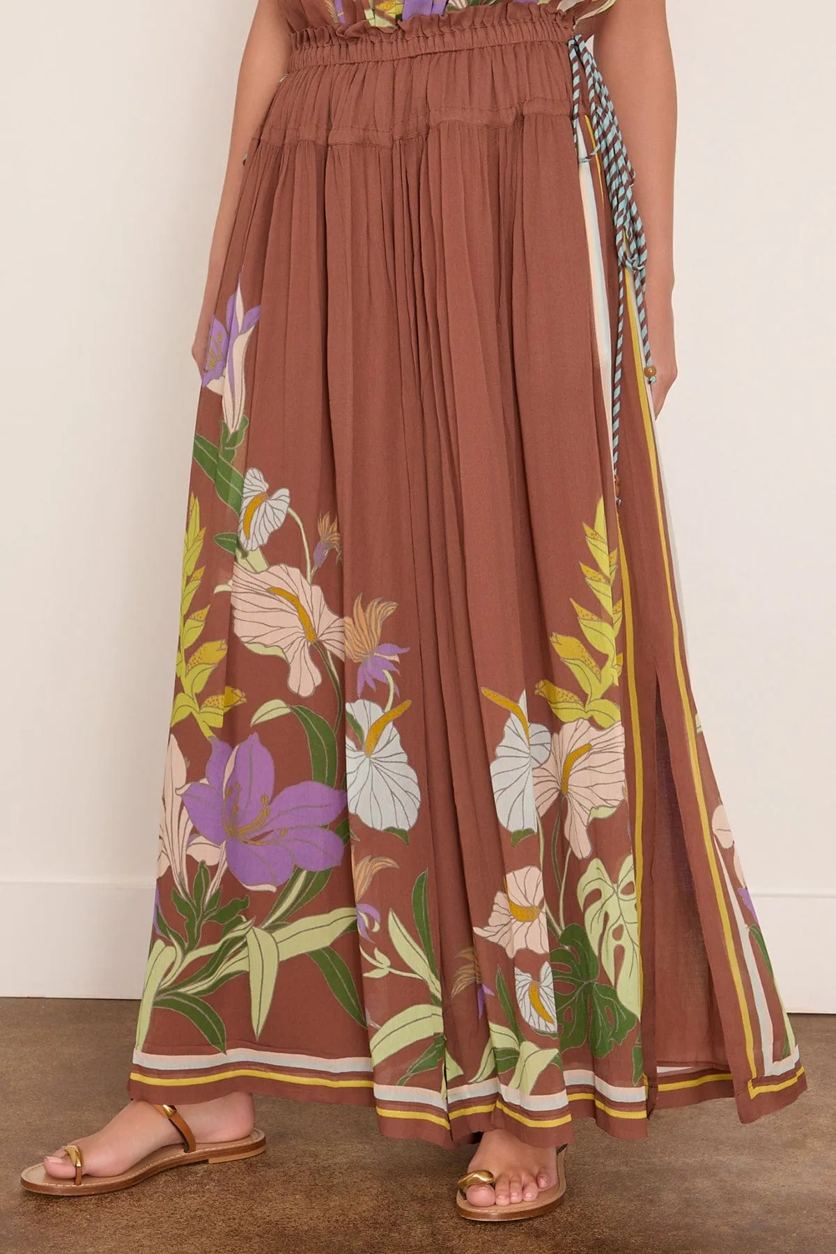 Alfie Ruched Pant in Multi sold by Hampden Clothing product image thumbnail 3