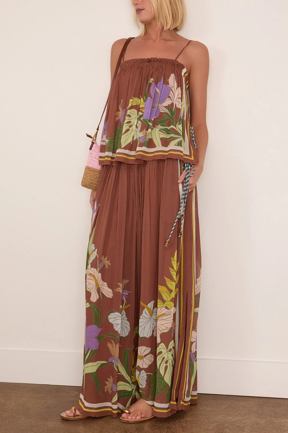 Alfie Ruched Pant in Multi sold by Hampden Clothing product image thumbnail 2