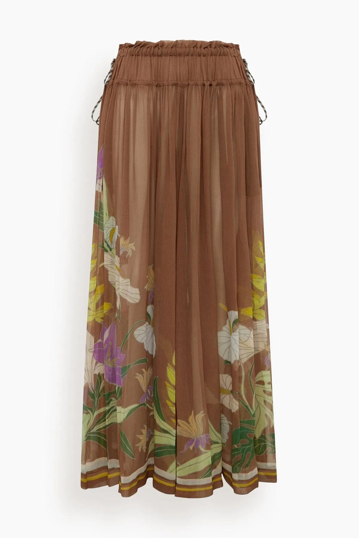 Alfie Ruched Pant in Multi sold by Hampden Clothing