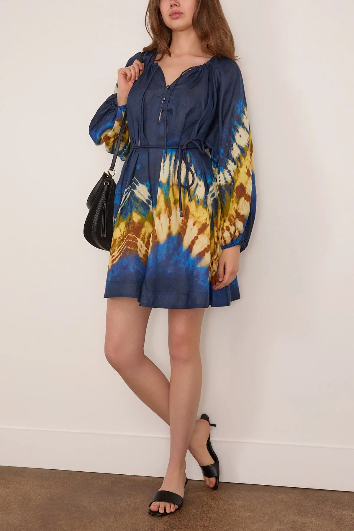 Martine Mini Dress in Navy sold by Hampden Clothing product image thumbnail 2