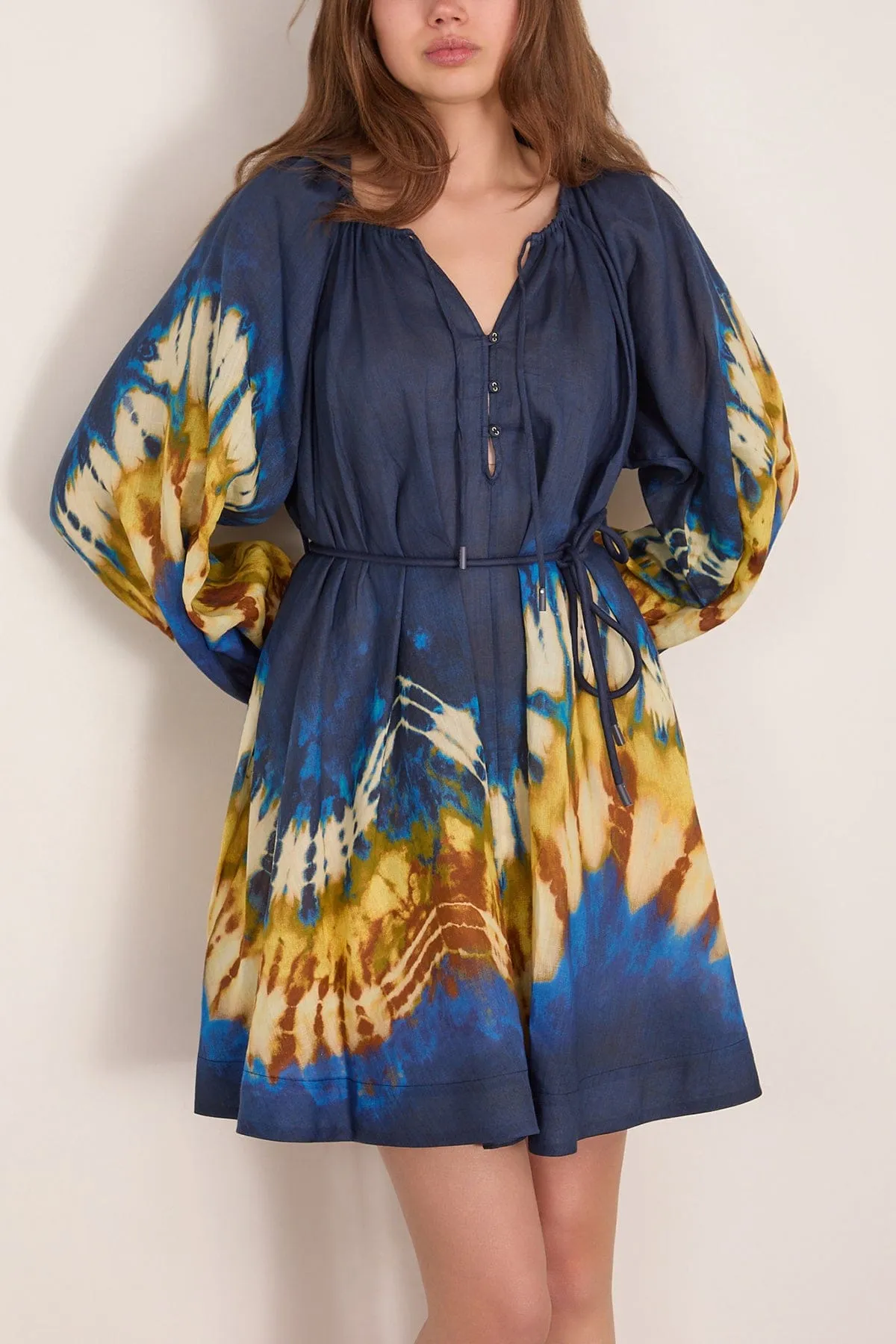 Martine Mini Dress in Navy sold by Hampden Clothing product image thumbnail 3