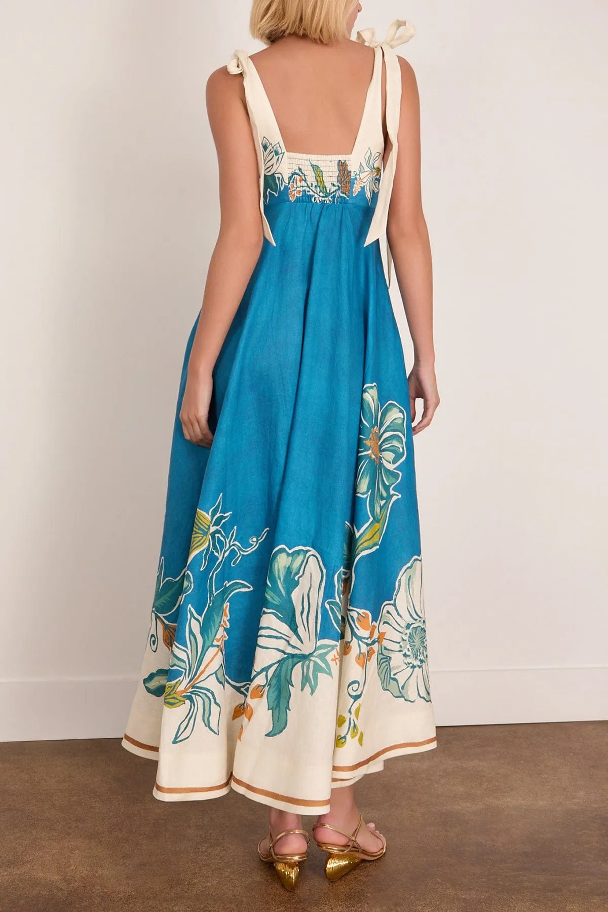 Luda Ballet Sundress in Blue sold by Hampden Clothing product image thumbnail 4
