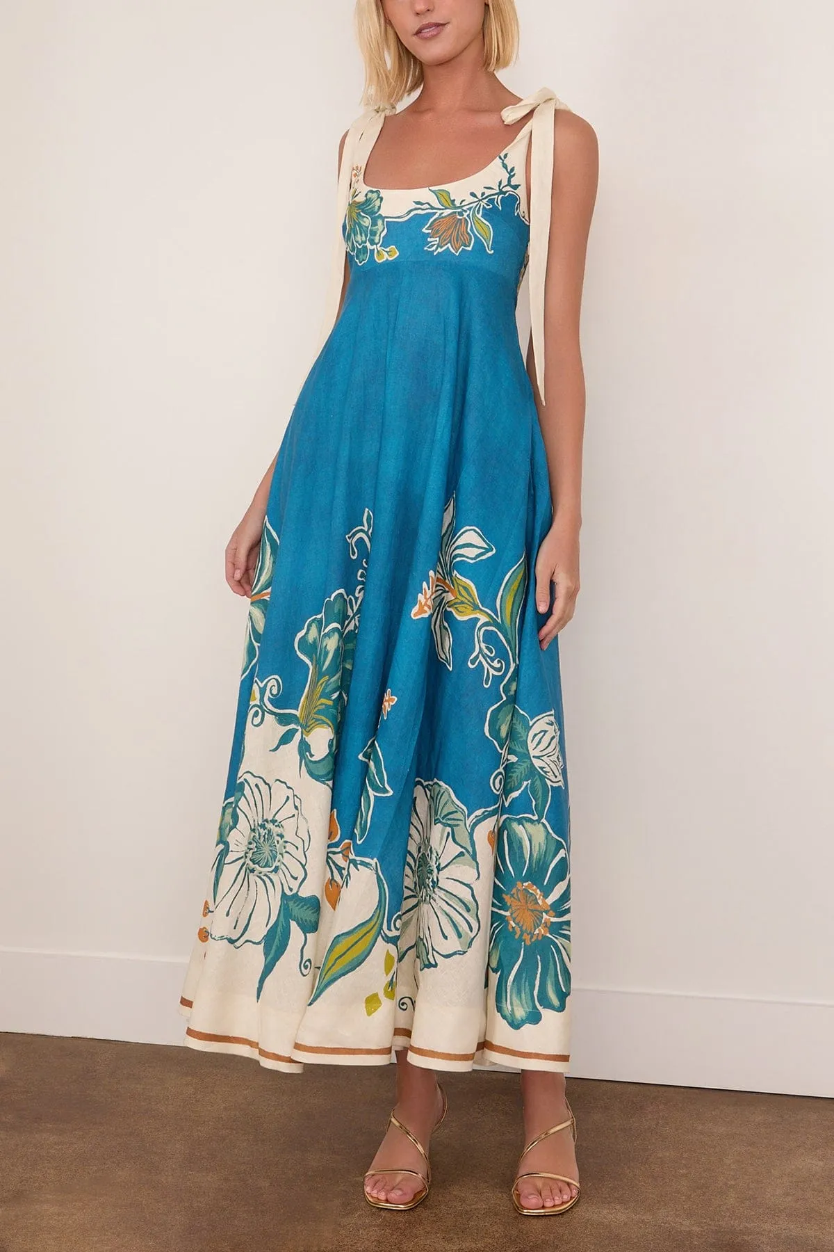 Luda Ballet Sundress in Blue sold by Hampden Clothing product image thumbnail 3