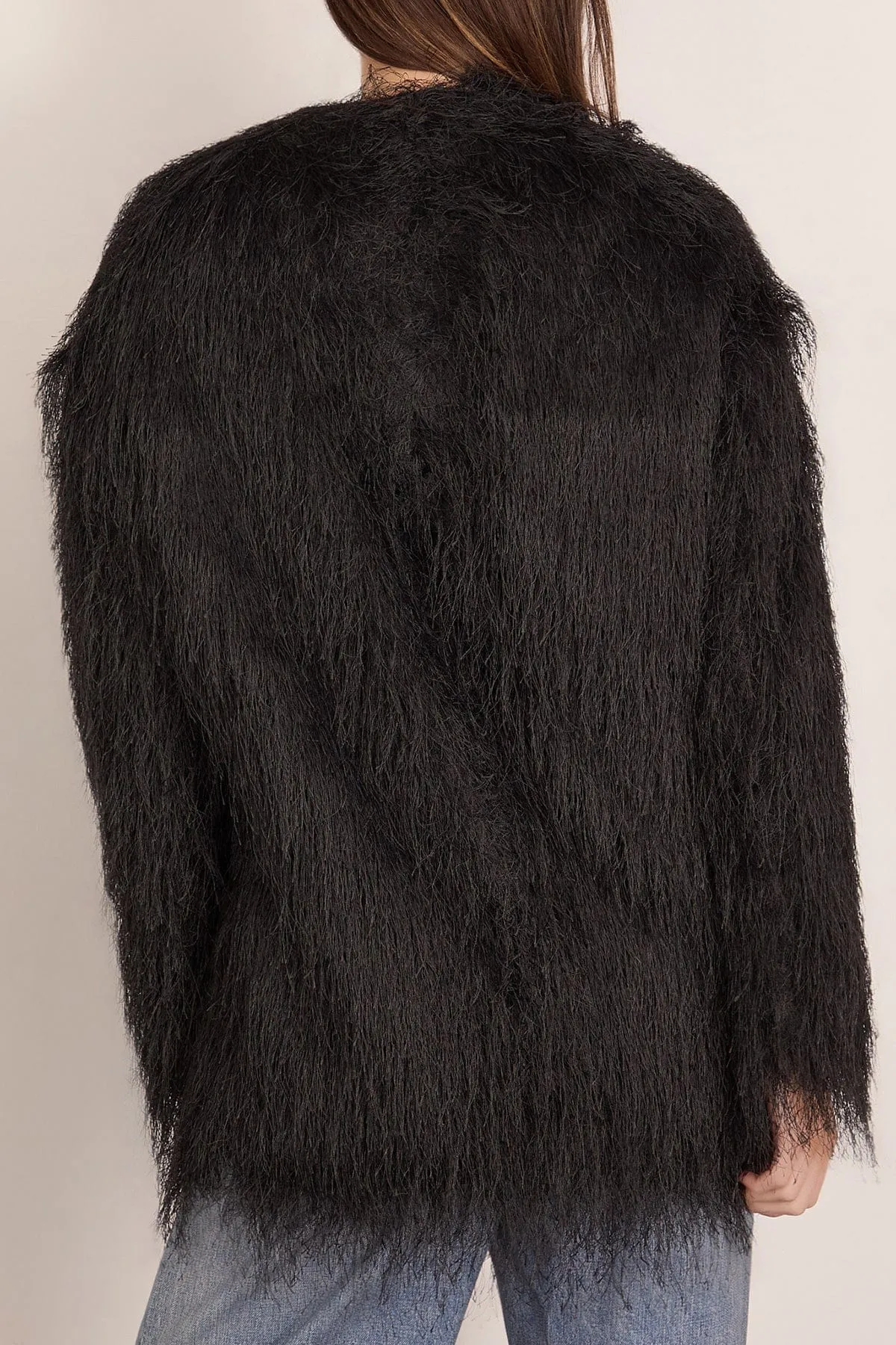 Filipo Oval-Shaped Jacket in Black sold by Hampden Clothing product image thumbnail 4