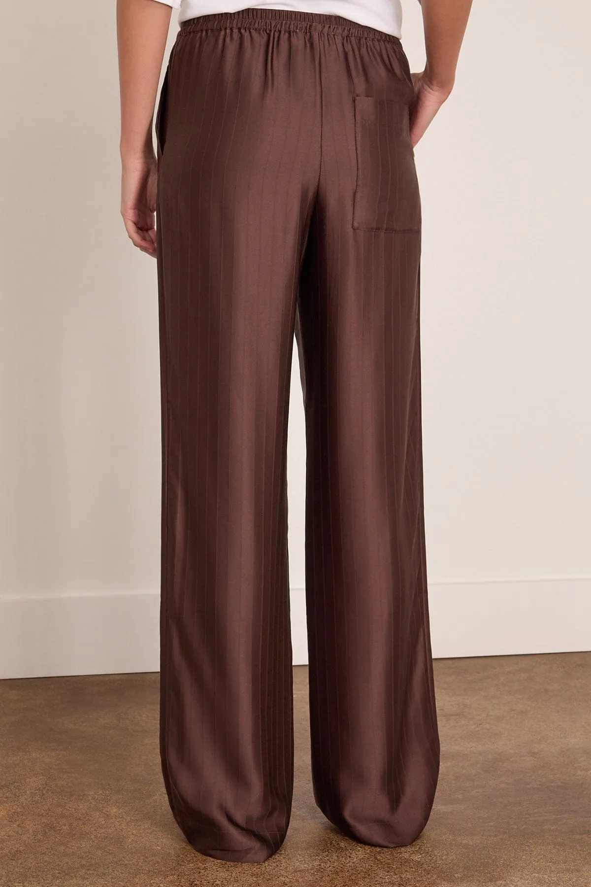 Kadala Loose Fit Pants in Dark Brown sold by Hampden Clothing product image thumbnail 4
